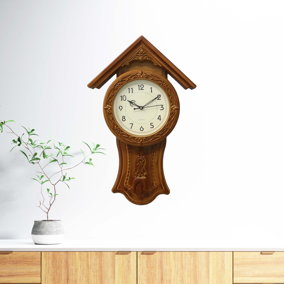 Buy Pendulum Wall Clocks Online Antique Pendulum Clocks eCraftIndia
