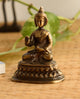 ecraftindia-antique-finish-brass-meditating-buddha-1