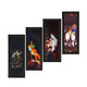 c4fpb2129-ecraftindia-set-of-4-radha-krishna-satin-matt-texture-uv-art-painting-1