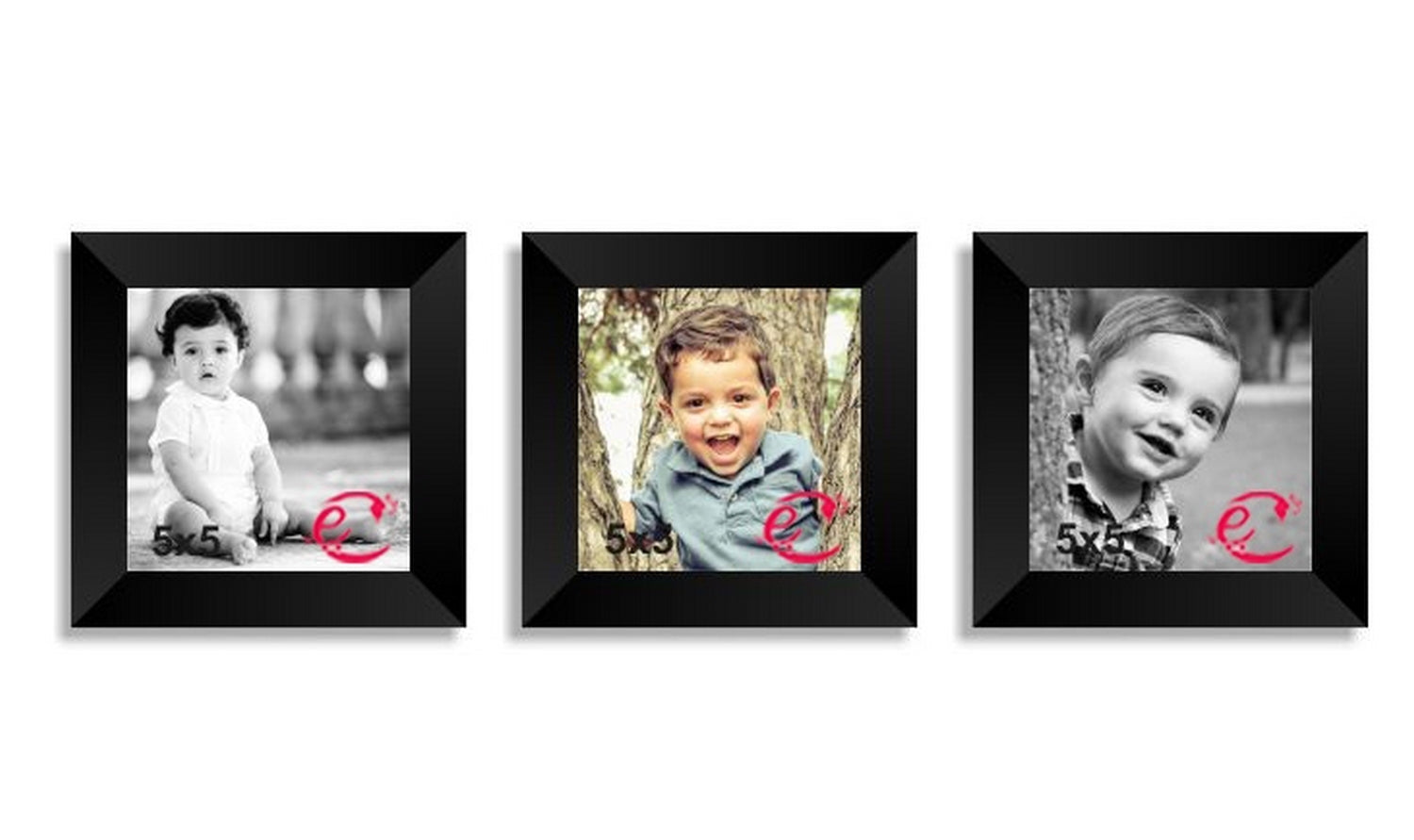 Memory Wall Collage Photo Frame Set of 3 individual photo frames