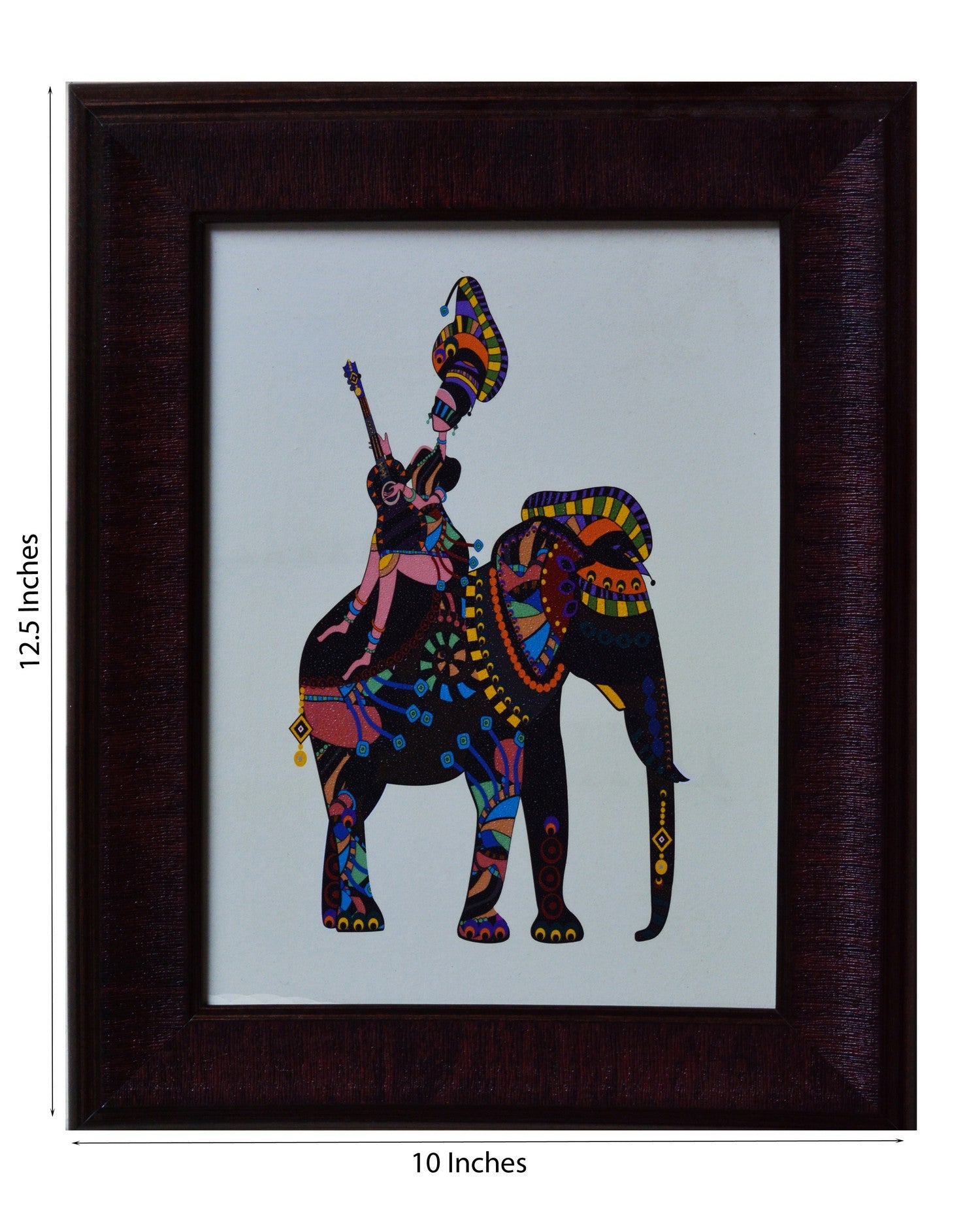 Elephant Theme Satin Matt Texture UV Art Painting 2