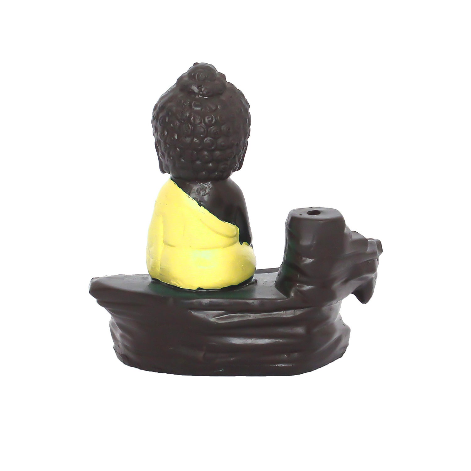 Yellow Buddha Backflow Smoke Fountain with 10 incenses 5