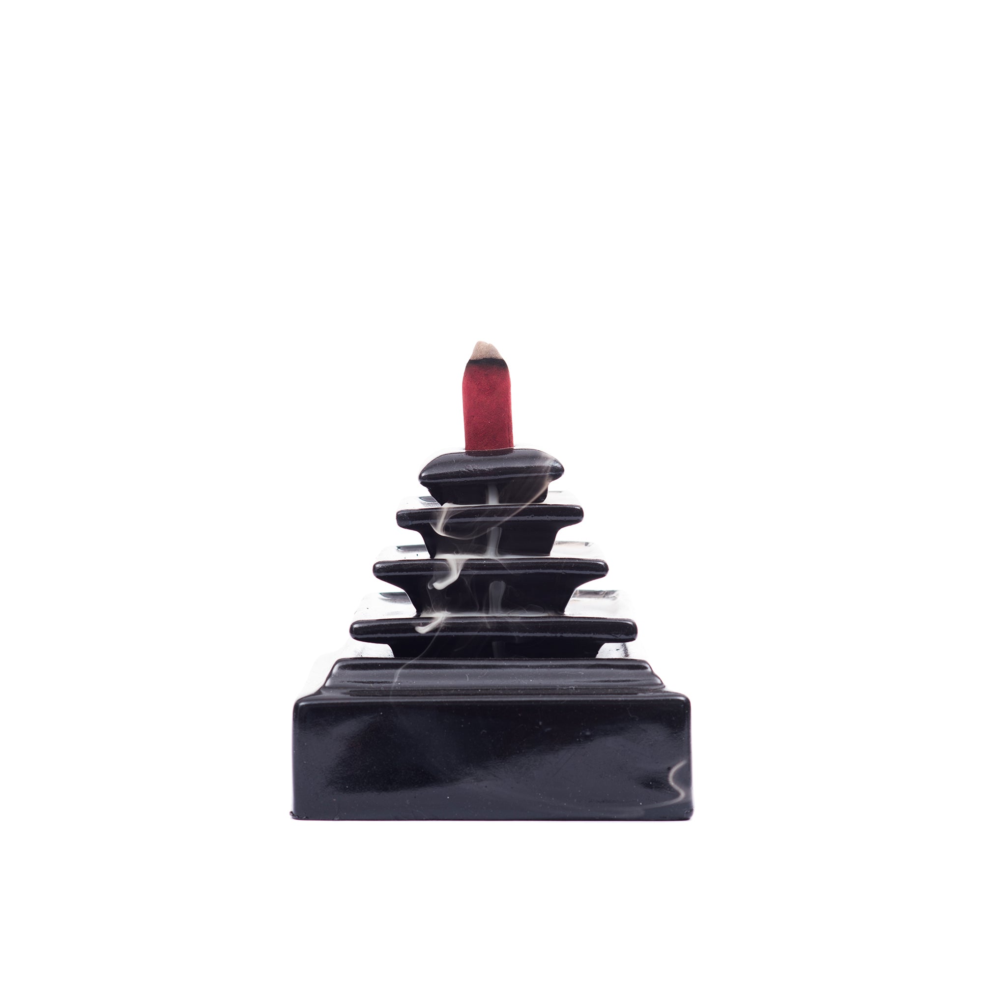 Falling Waterfall Smoke Backflow Cone Incense Holder Decorative Showpiece With 10 Backflow Incense Cone 5