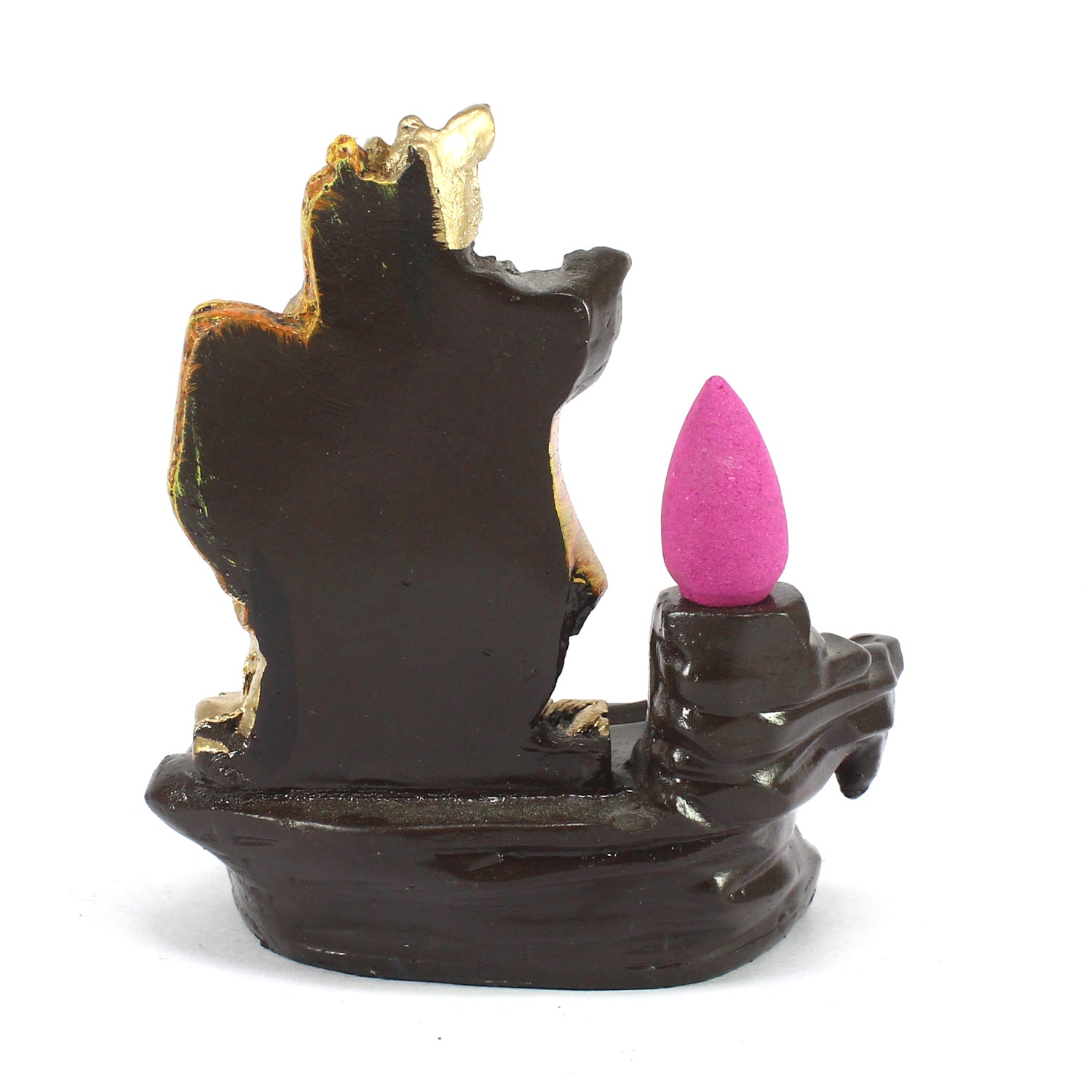 Radha Krishna Idol Smoke Backflow Cone Incense Holder Decorative Showpiece 5