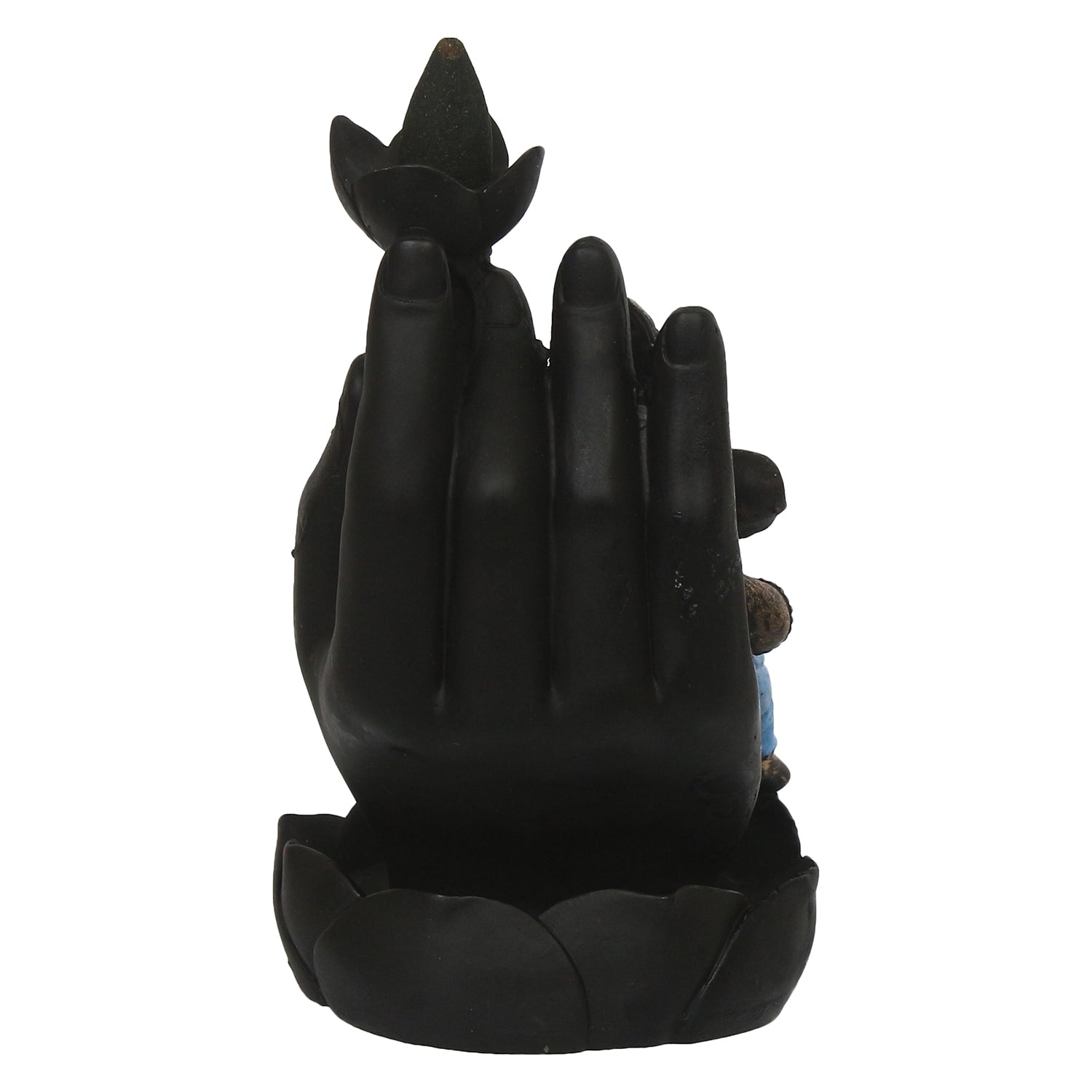 Lord Ganesha Idol Smoke Backflow Cone Incense Holder Decorative Showpiece 6