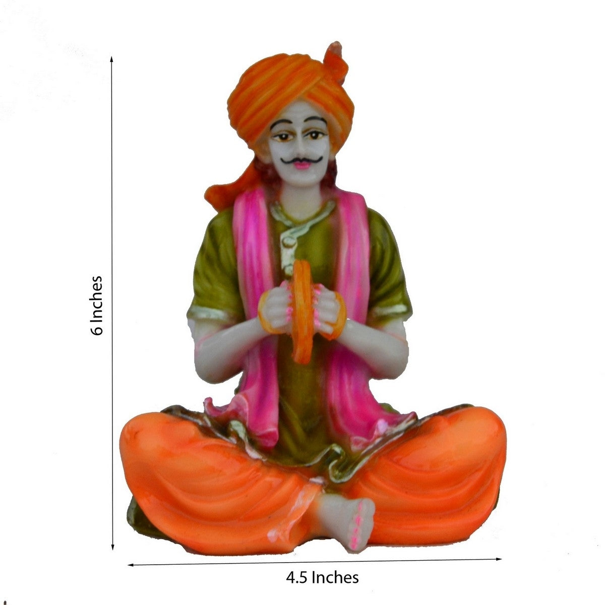 Rajasthani Musician Statue eCraftIndia Online