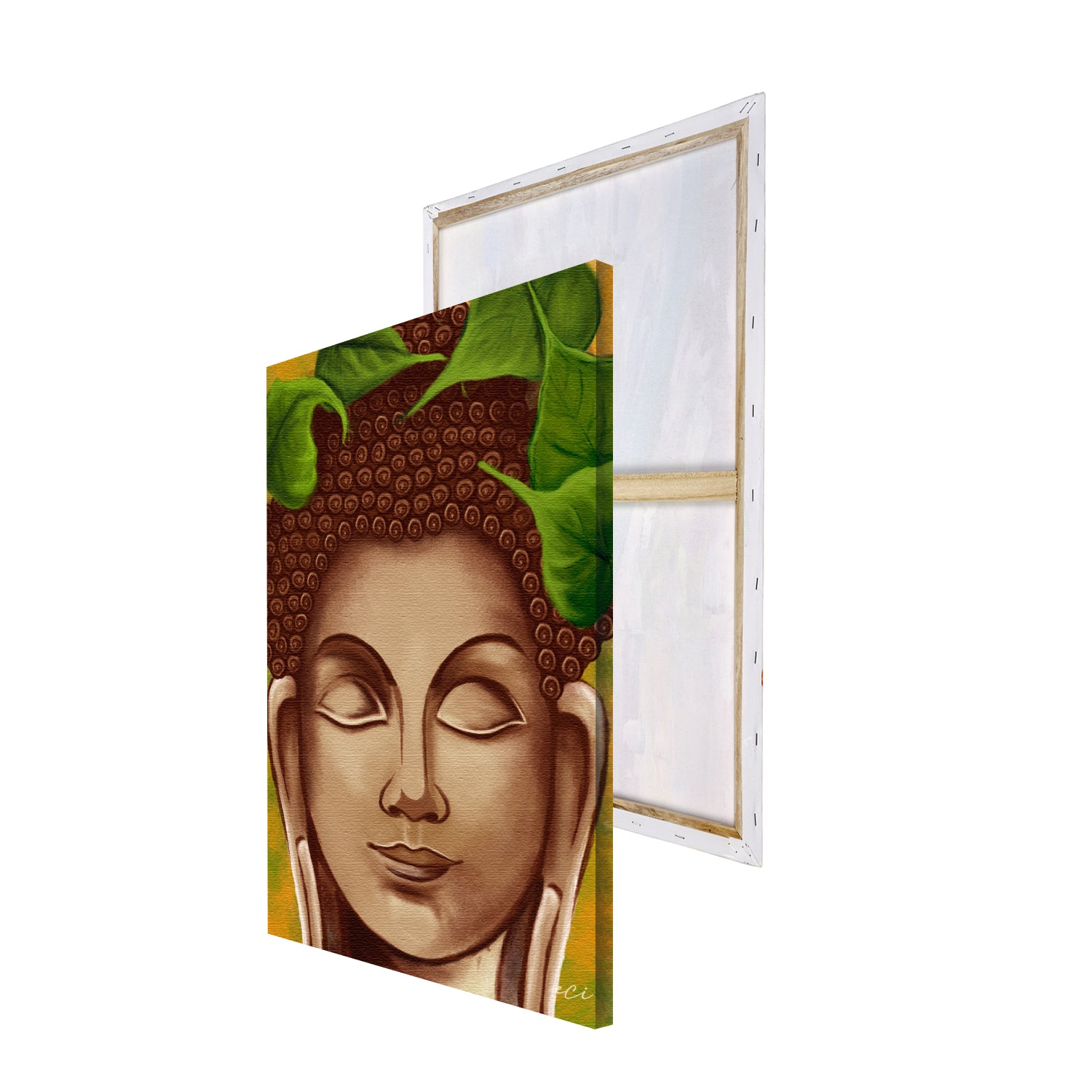Gautam Buddha Original Design Canvas Printed Wall Painting 4