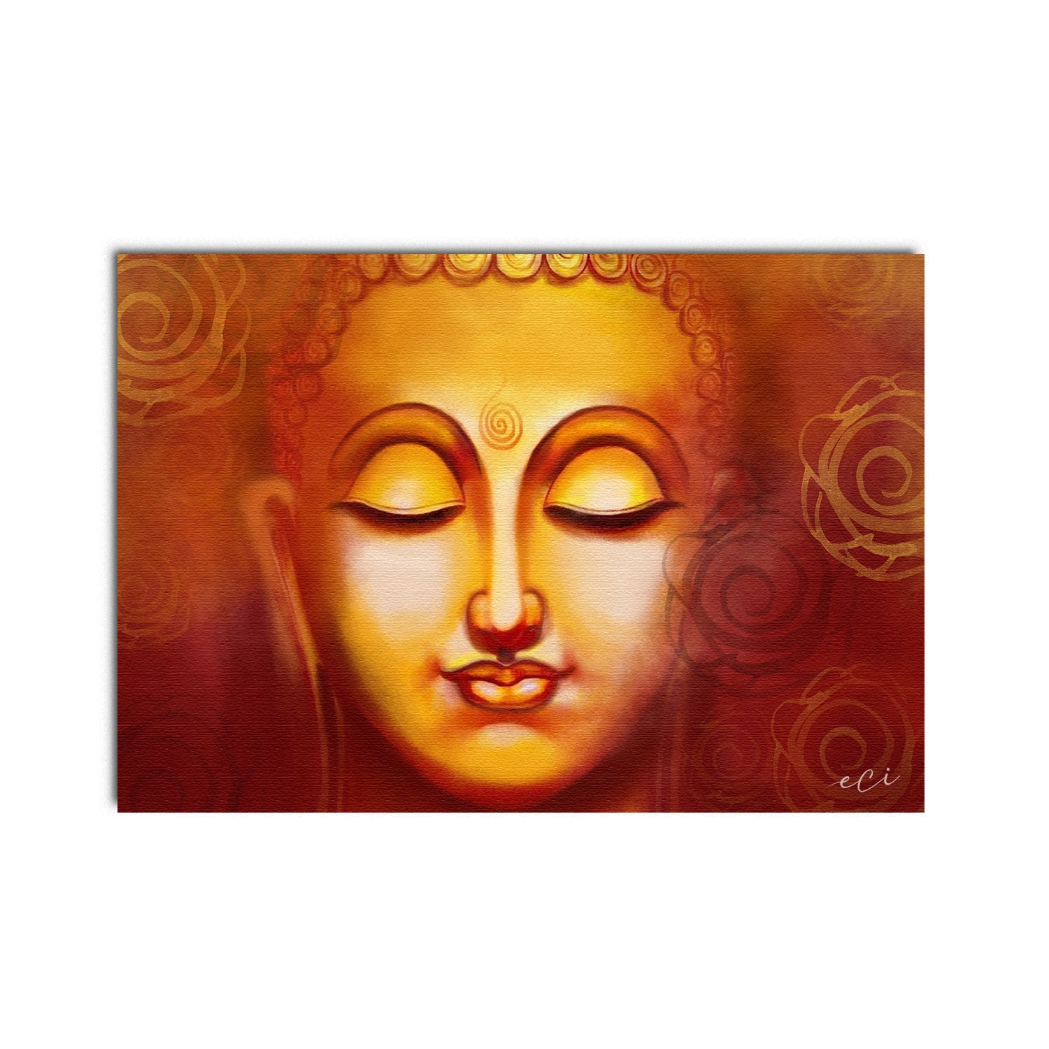 Spiritual Buddha Original Design Canvas Printed Wall Painting 2