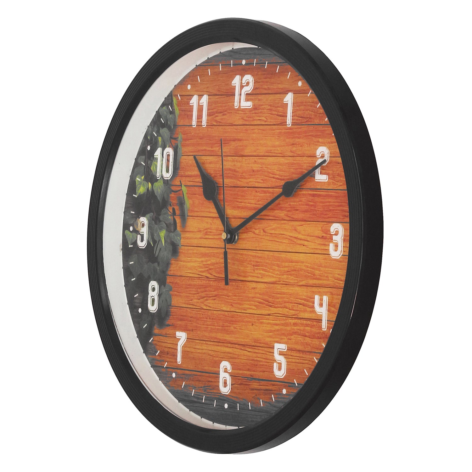 Designer Round Analog Black Wall Clock 5