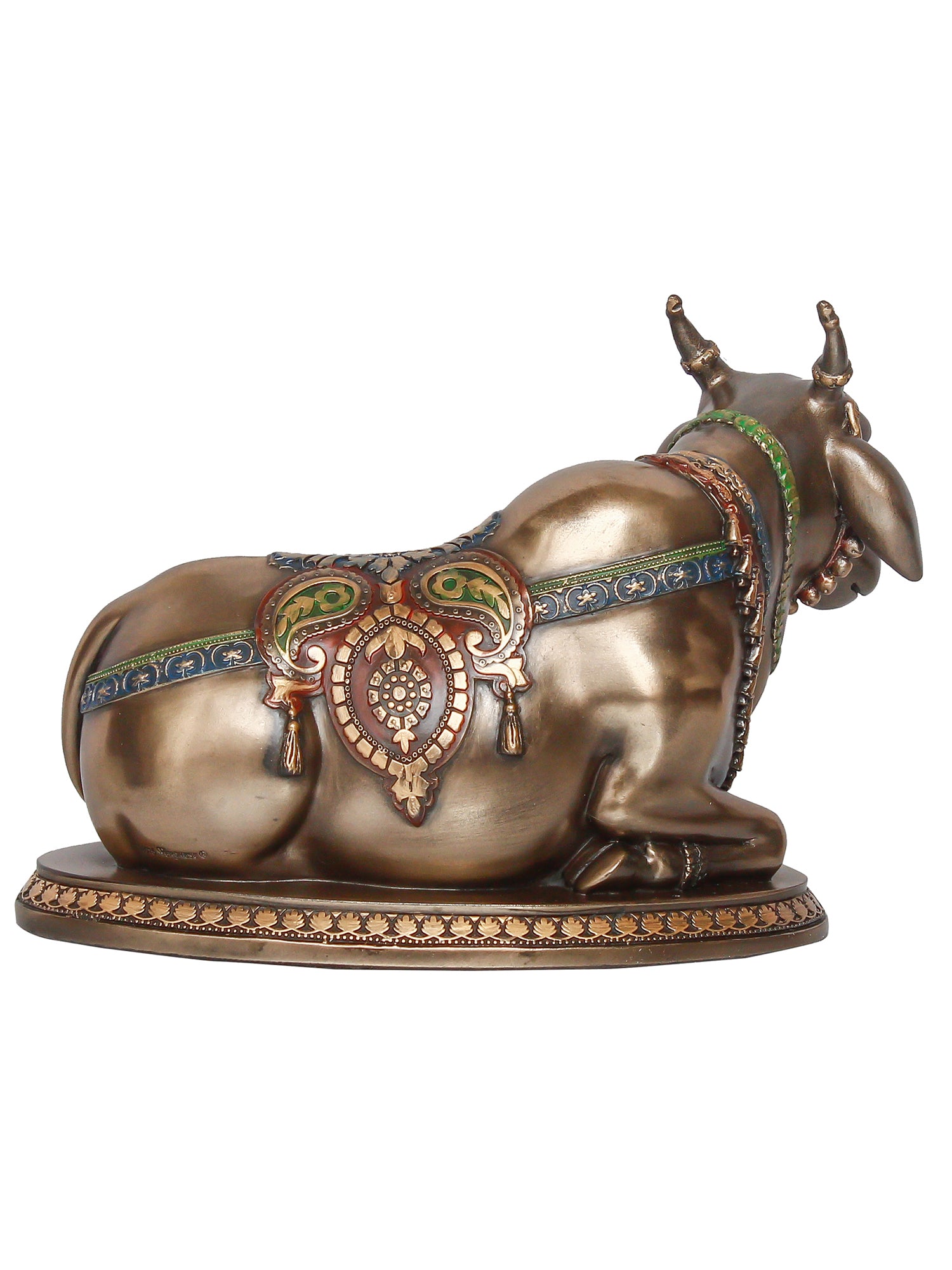 Gold Polyresin and Bronze Nandi Idol 5