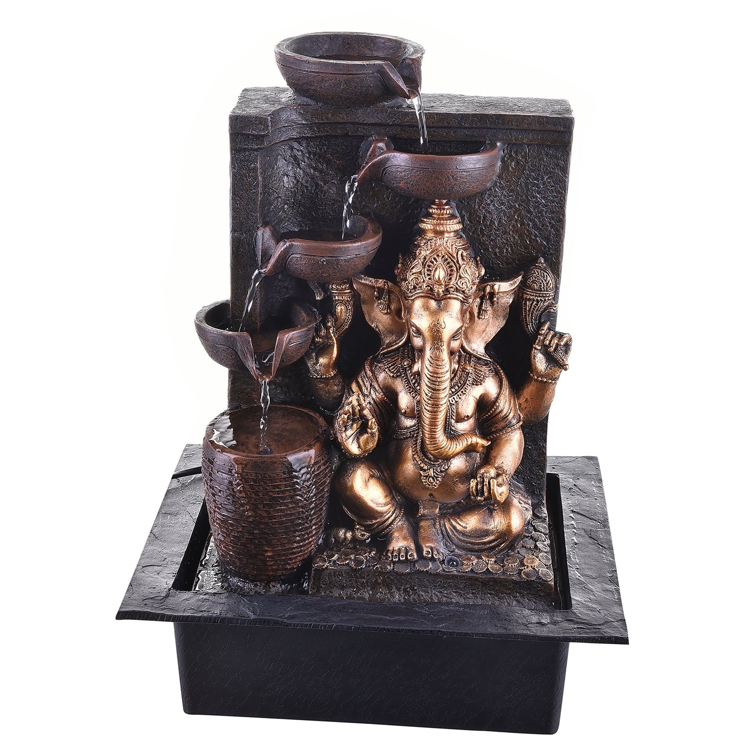 Spiritual Lord Ganesha Idol Water Fountain 2