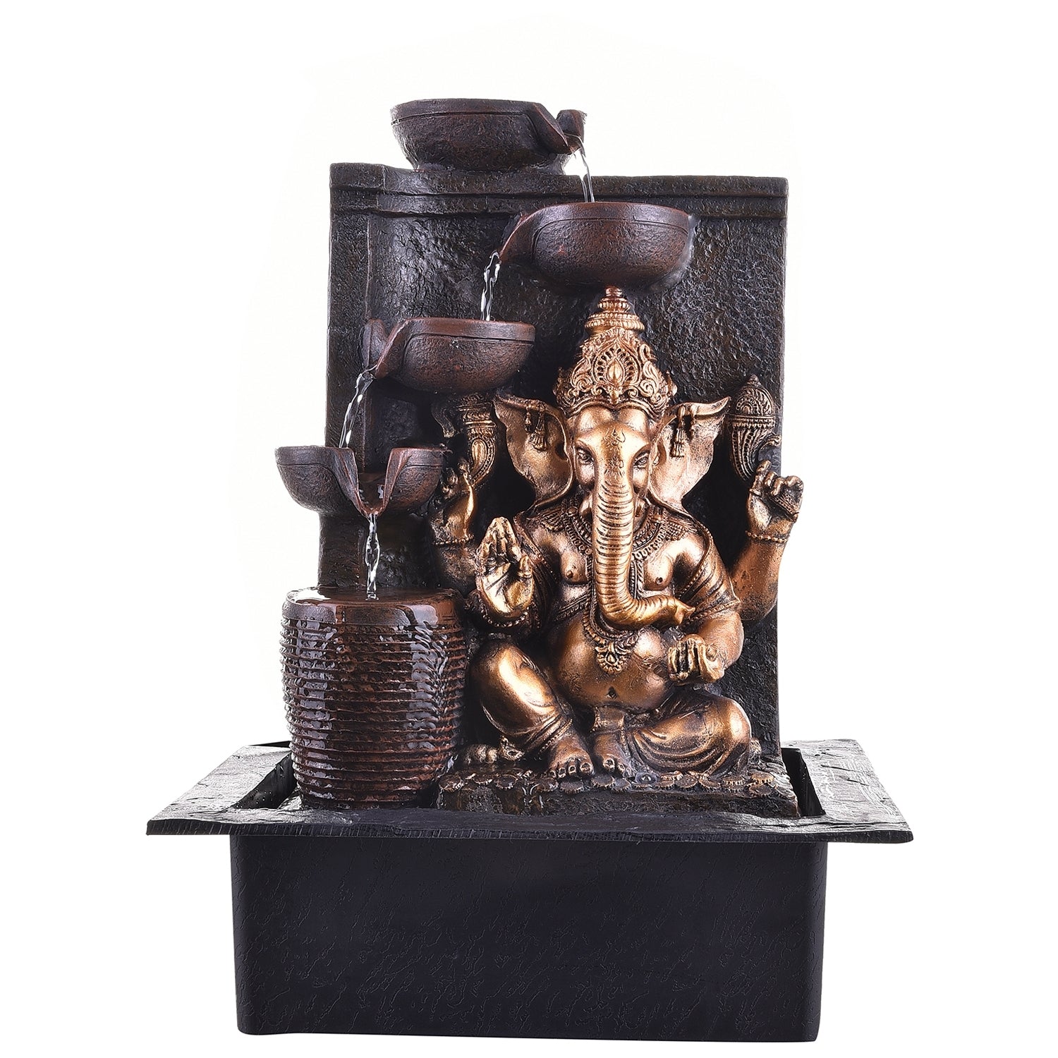 Spiritual Lord Ganesha Idol Water Fountain 3