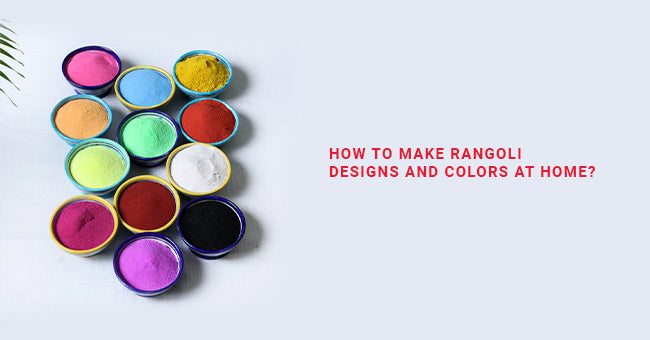 How To Make Rangoli Designs And Colors At Home? – eCraftIndia