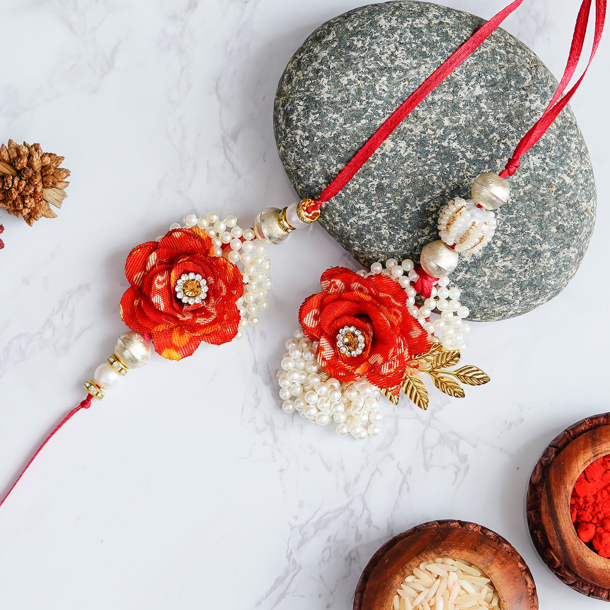 Buy Rakhis Collection Online | New Latest Designer Silver Rakhi ...
