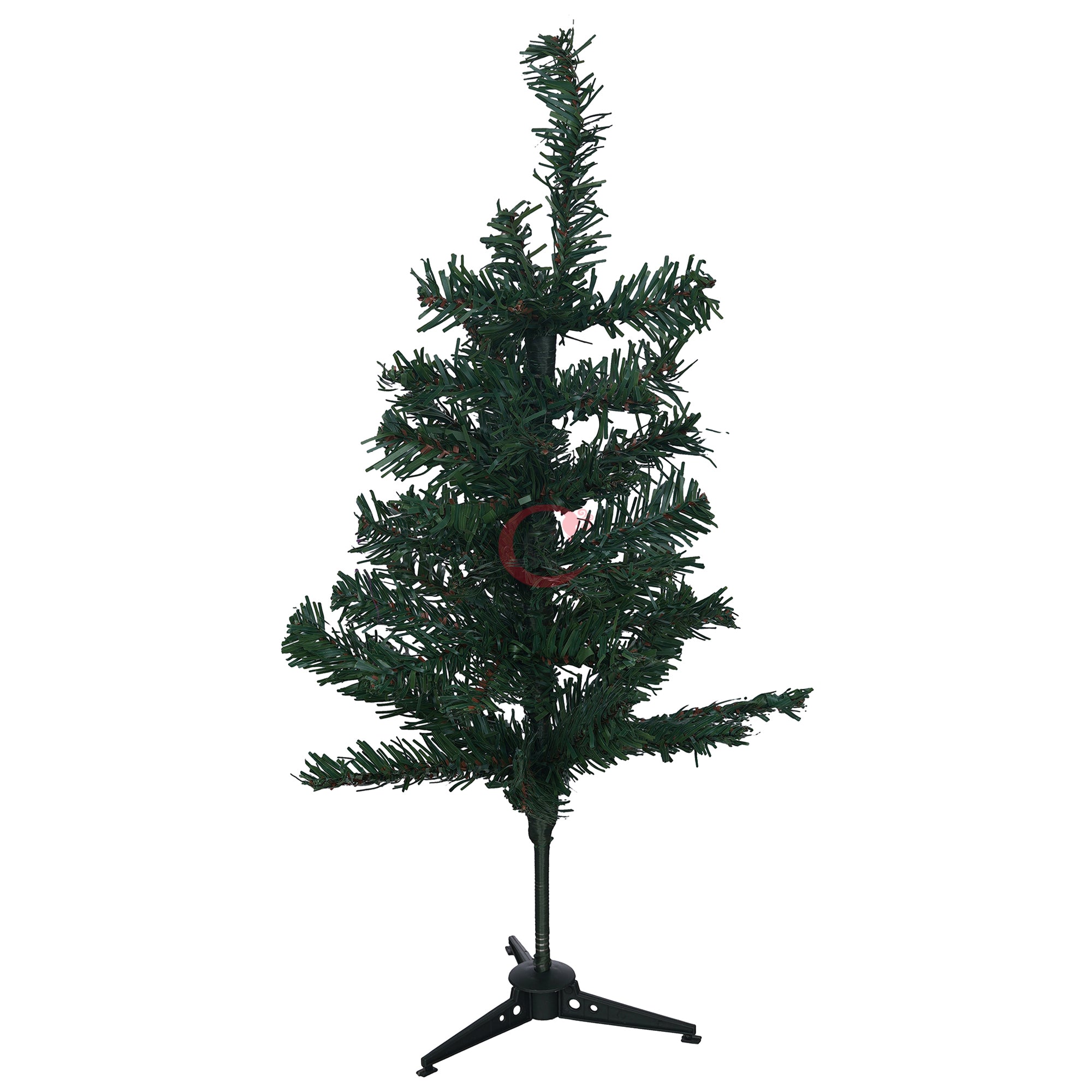 eCraftIndia 2 Feet Green Artificial Christmas Tree Xmas Pine Tree with Stand and 60 Christmas Decoration Ornaments Props - Merry Christmas Decoration Item for Home, Office, and Church 8
