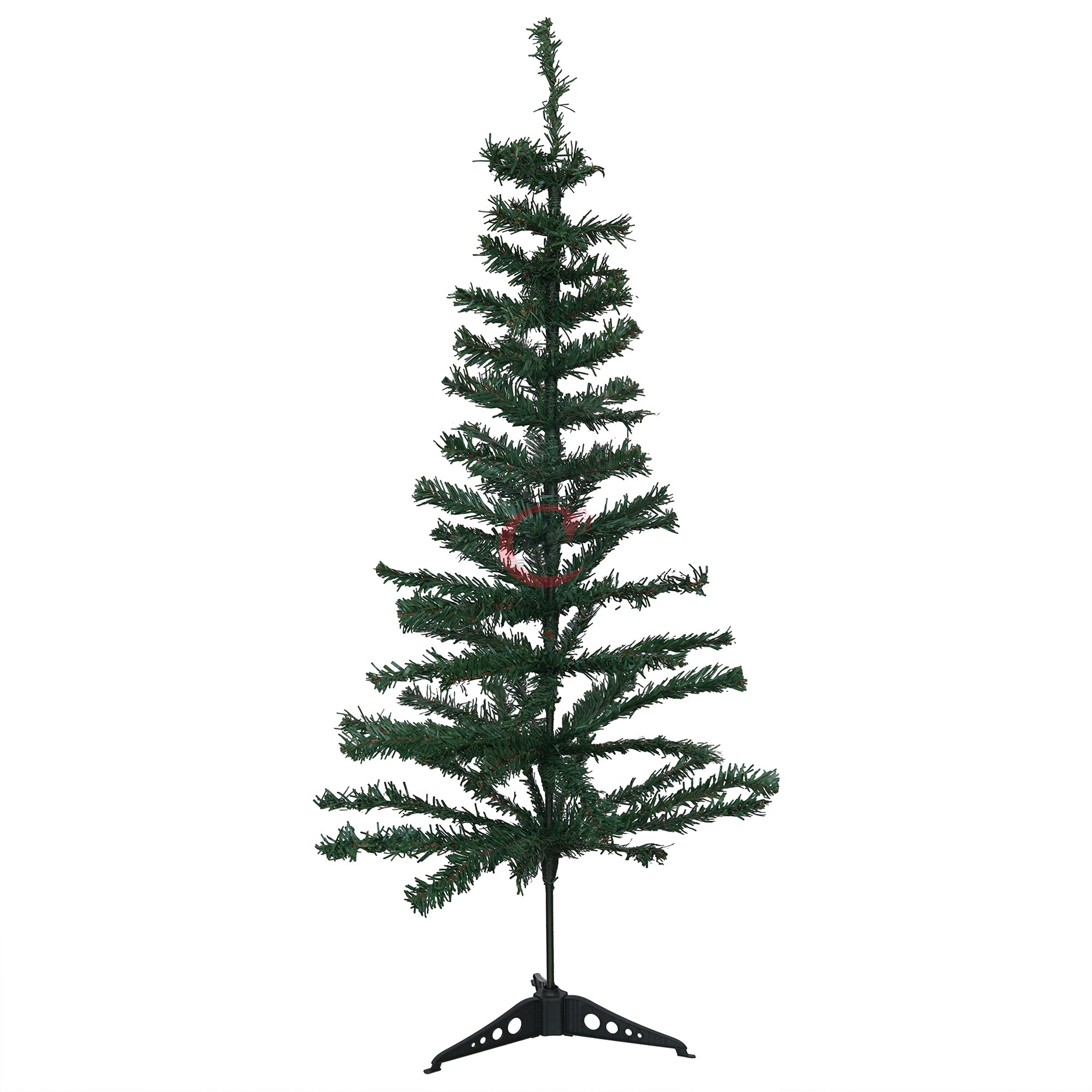 eCraftIndia 4 Feet Green Artificial Christmas Tree Xmas Pine Tree with Metal Stand - Xmas Tree for Indoor, Outdoor, Home, Living Room, Office, Church Decor - Merry Christmas Decoration Itemâ€¦ 2