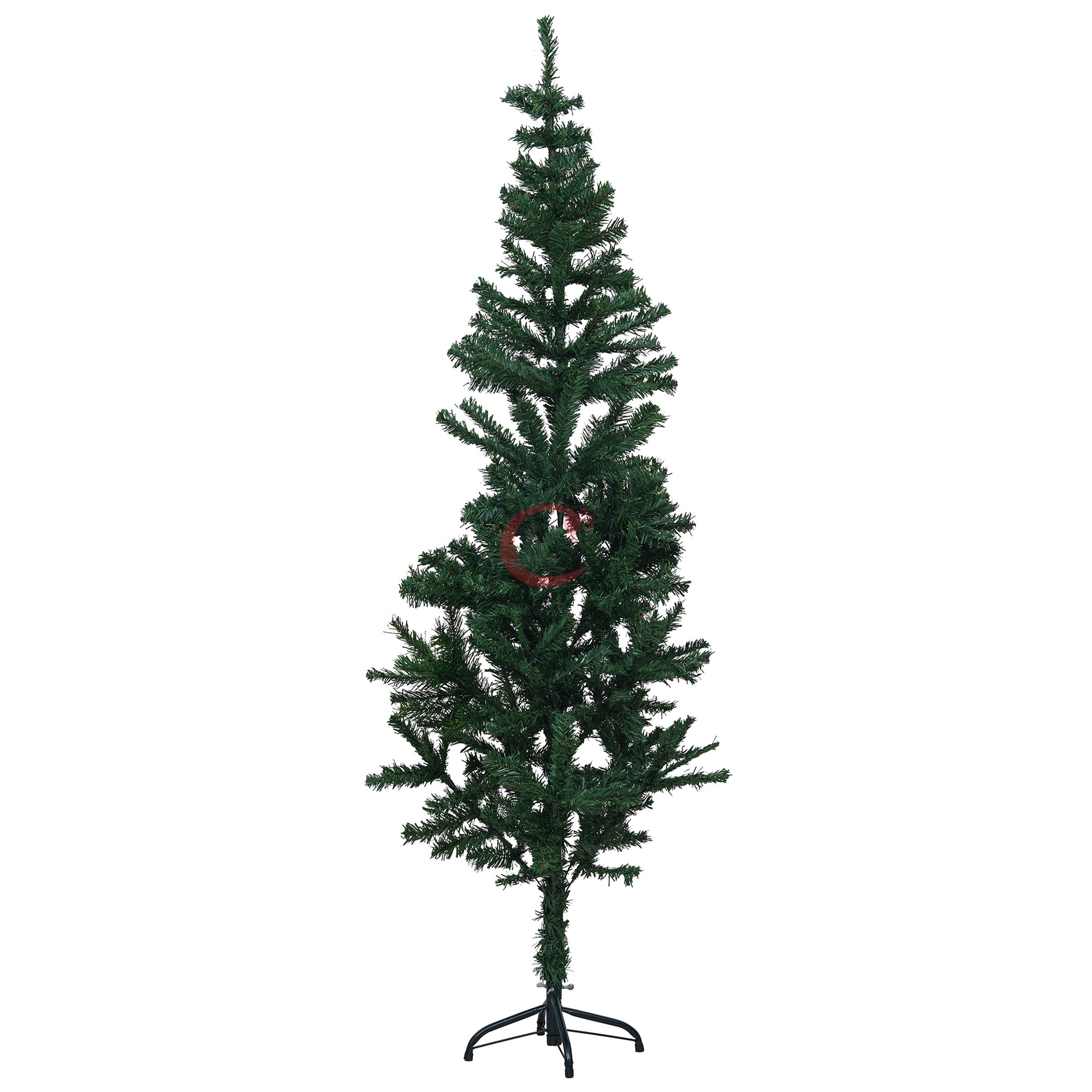 eCraftIndia 6 Feet Green Artificial Christmas Tree Xmas Pine Tree with Stand and 100 Christmas Decoration Ornaments Props - Merry Christmas Decoration Item for Home, Office, and Church 7
