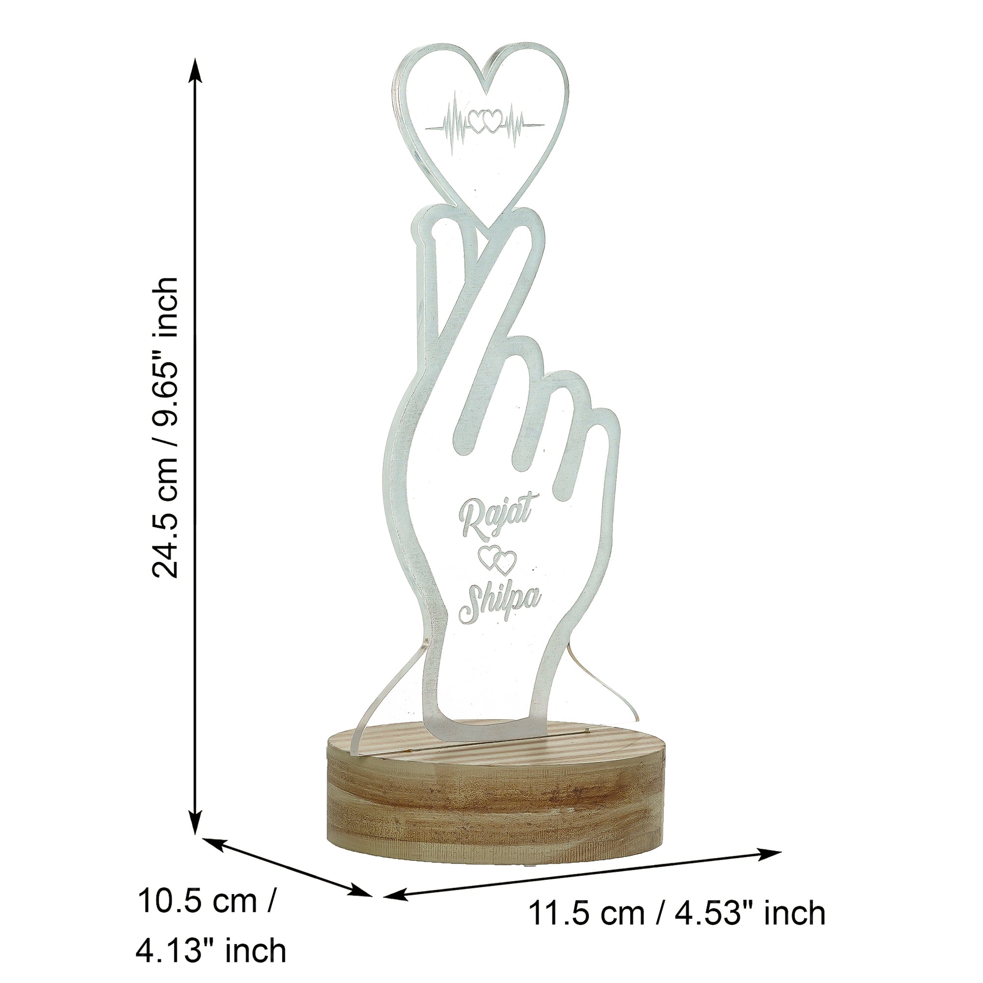 Customized Name Personalized Gift for Anniversary Valentines Day for Husband Wife Couple Girlfriend Boyfriend 3