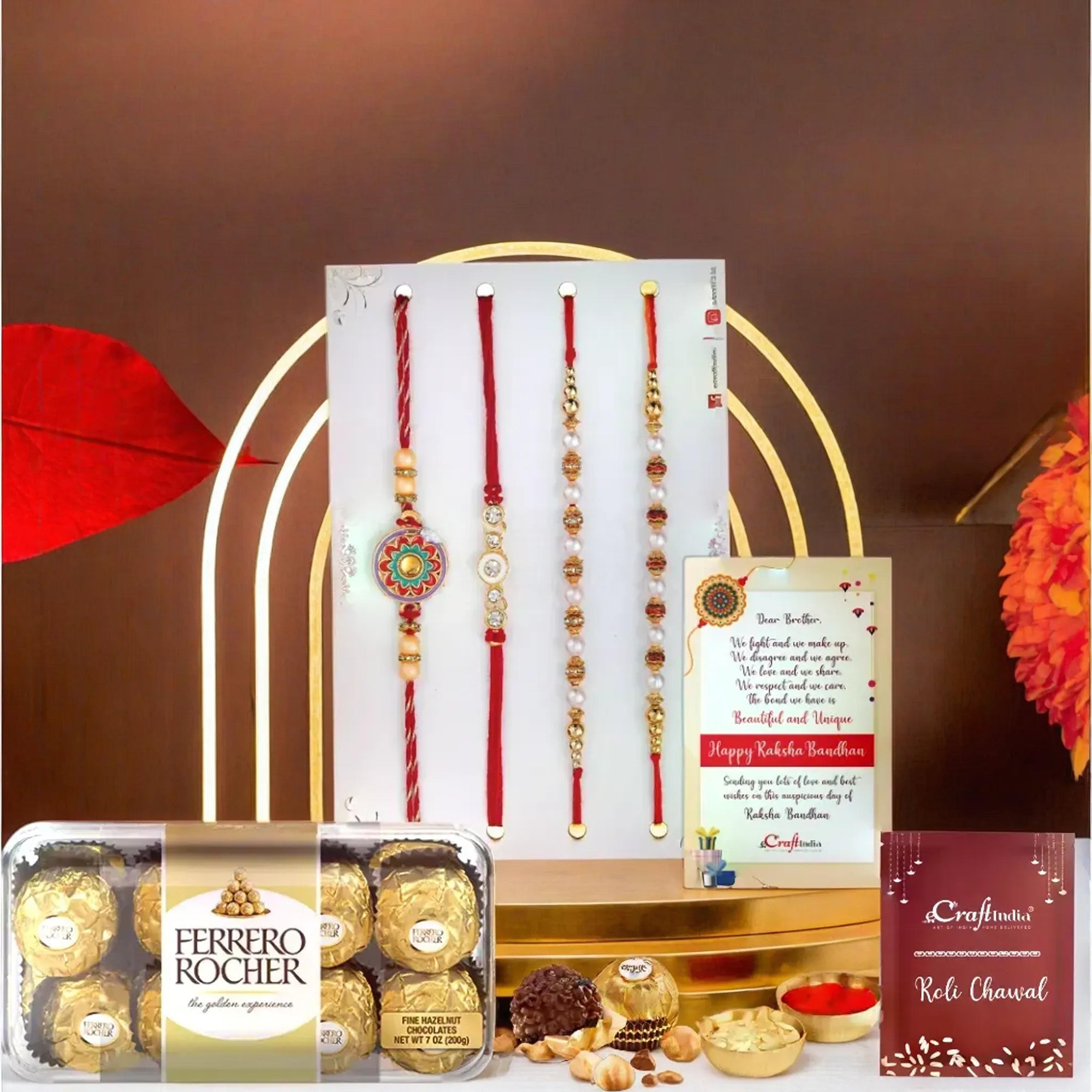 Rakhi Gift Hamper for Brother Bhaiya Bhai