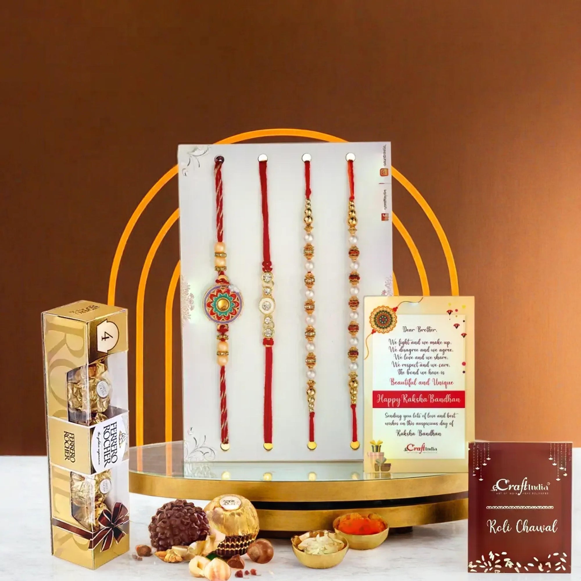 Rakhi Gift Hamper for Brother Bhaiya Bhai