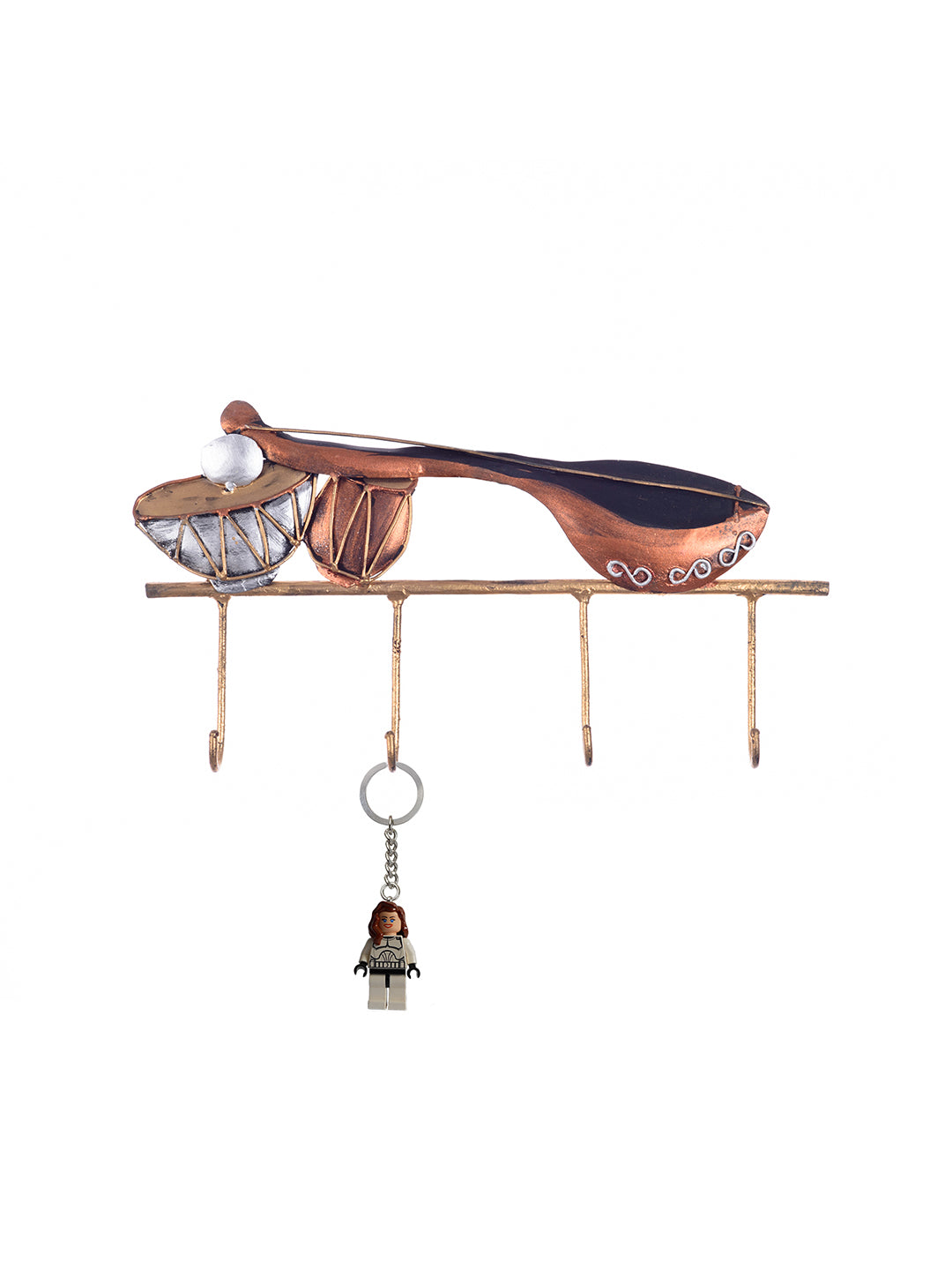 Musical Instruments Wrought Iron Key Holder 4