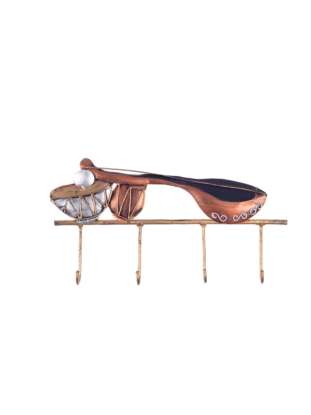 Musical Instruments Wrought Iron Key Holder 5