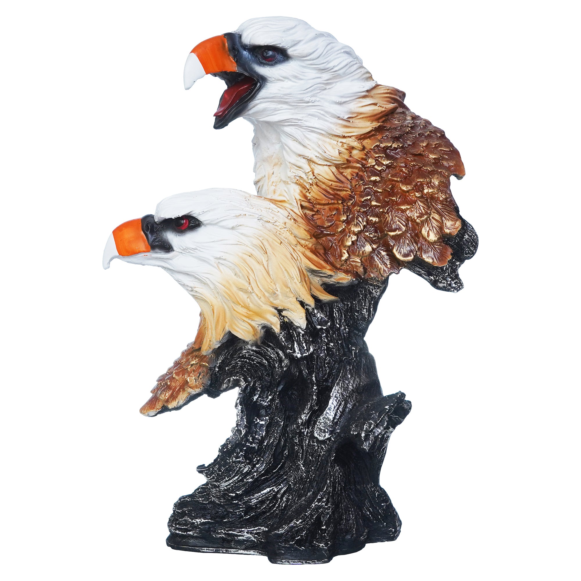 Colorful Eagle Head Statues Bird Figurines Decorative Showpiece 2