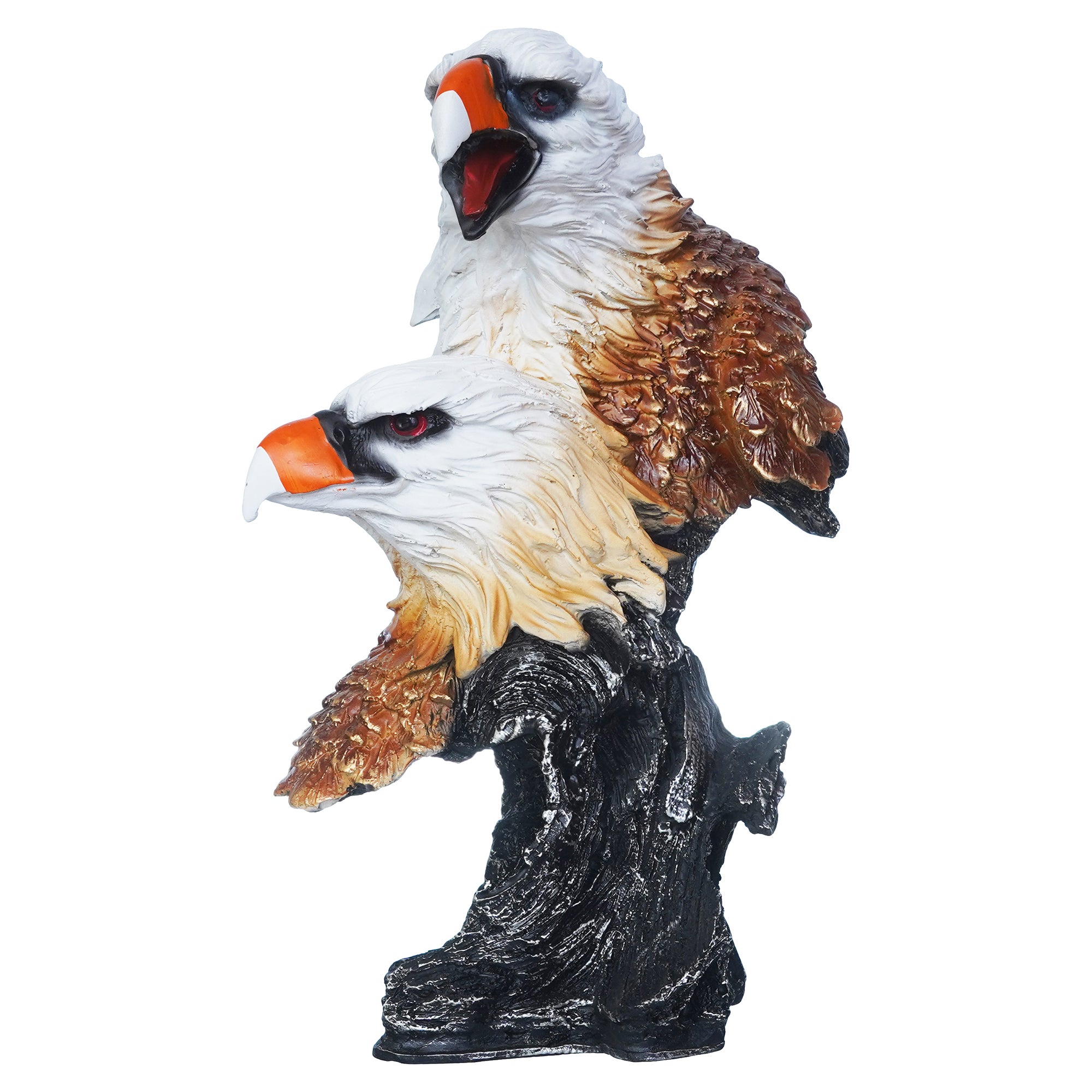 Colorful Eagle Head Statues Bird Figurines Decorative Showpiece 6