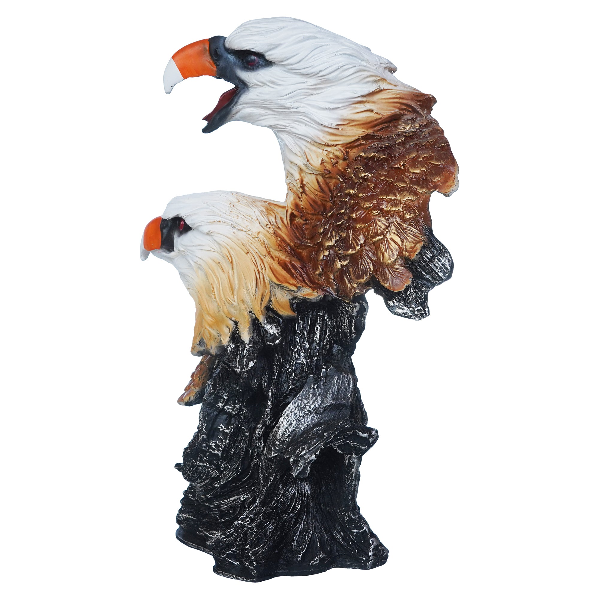 Colorful Eagle Head Statues Bird Figurines Decorative Showpiece 7
