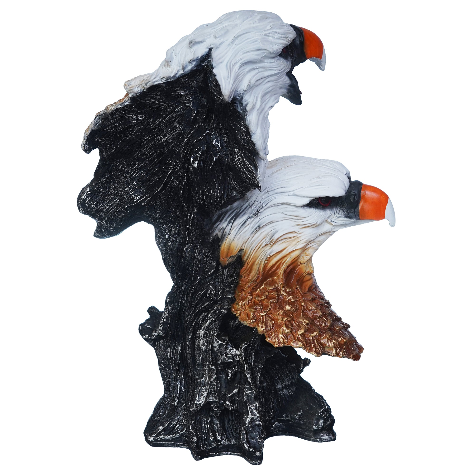 Colorful Eagle Head Statues Bird Figurines Decorative Showpiece 8