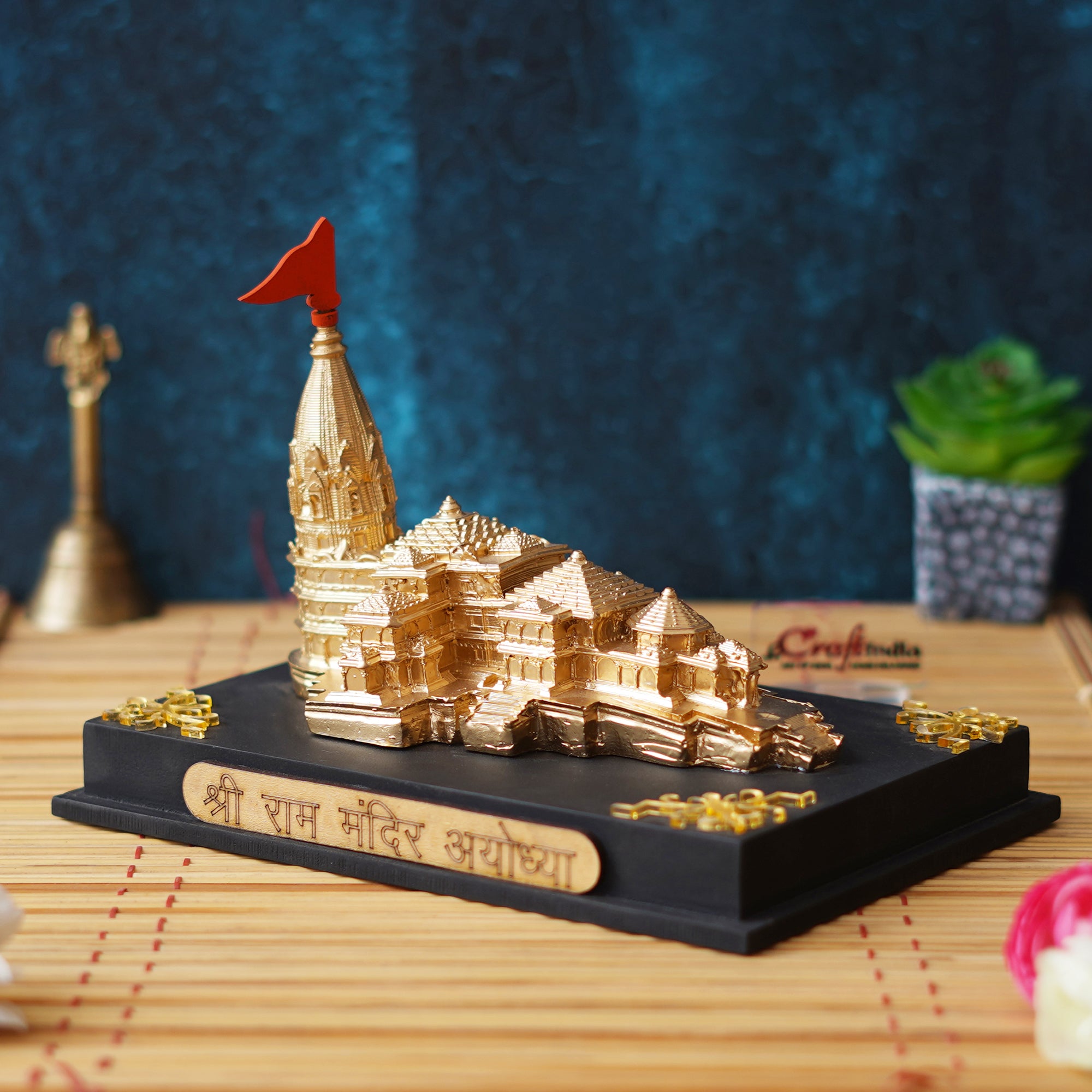 Shri Ram Mandir Ayodhya Model Authentic Design Temple - Perfect for Home Decor, and Spiritual Gifting 4
