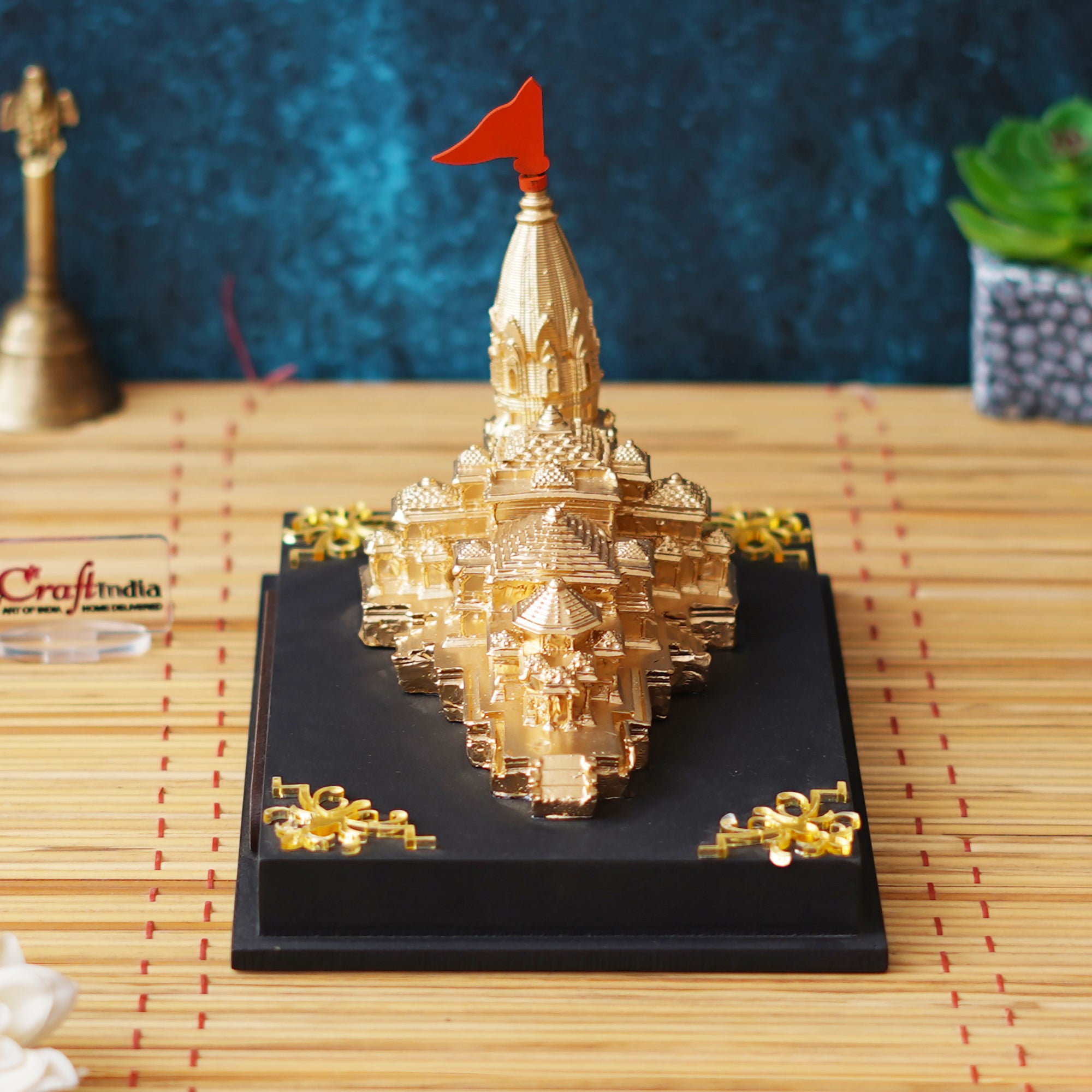 Shri Ram Mandir Ayodhya Model Authentic Design Temple - Perfect for Home Decor, and Spiritual Gifting 5