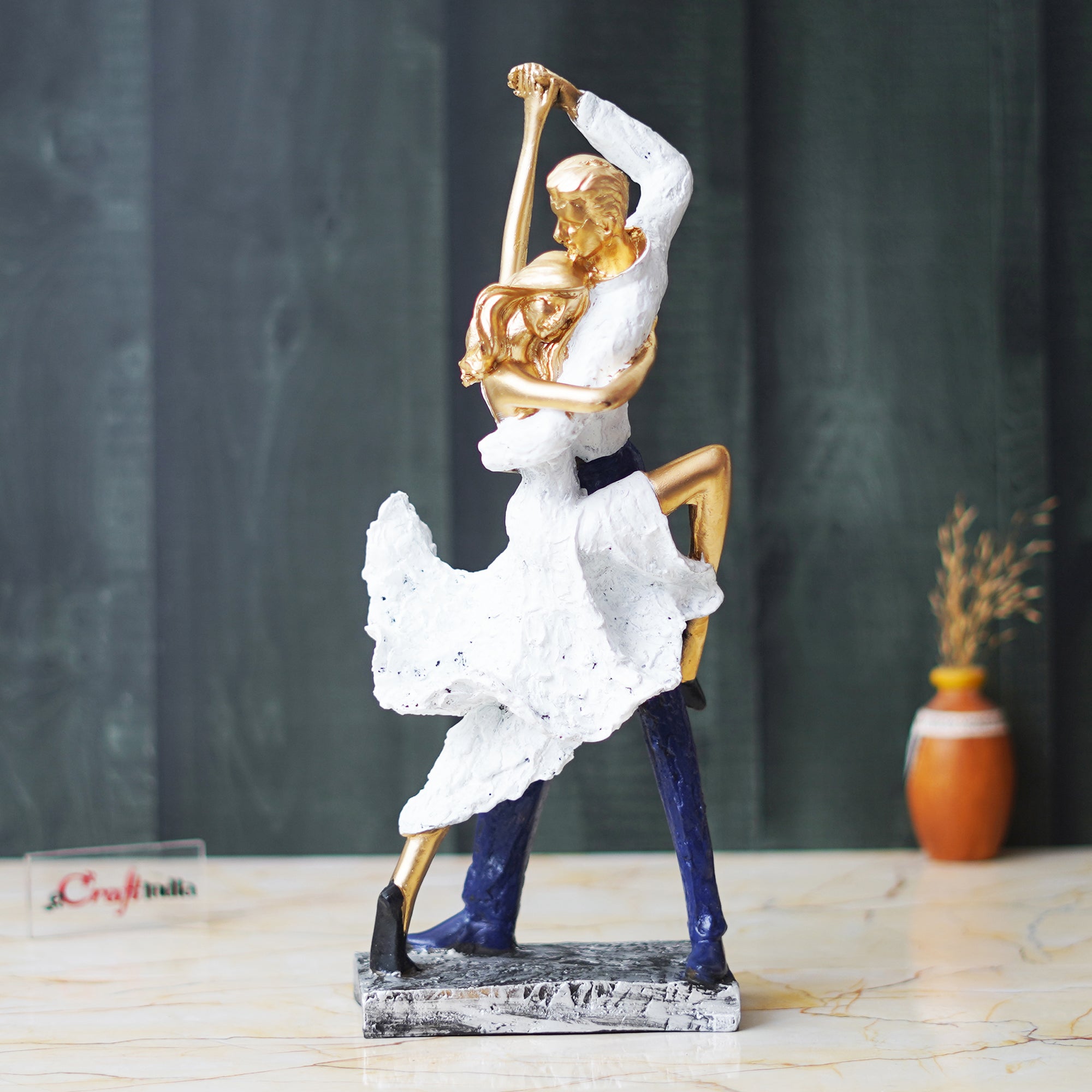 Tango Dancing Couple Statue Human Figurines Decorative Showpiece 1