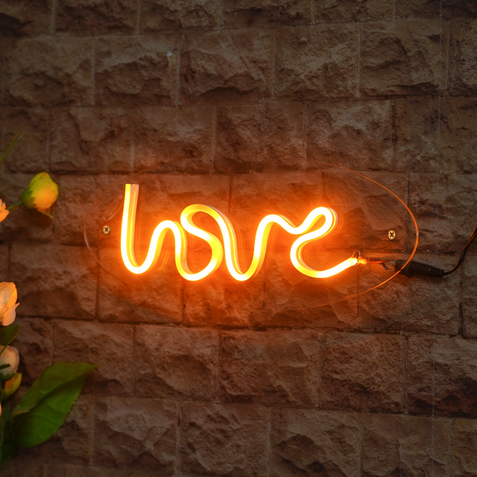 Love Wall Hanging LED Neon Light for Home, Office, Kids Room, Christmas, Wedding Decor 1