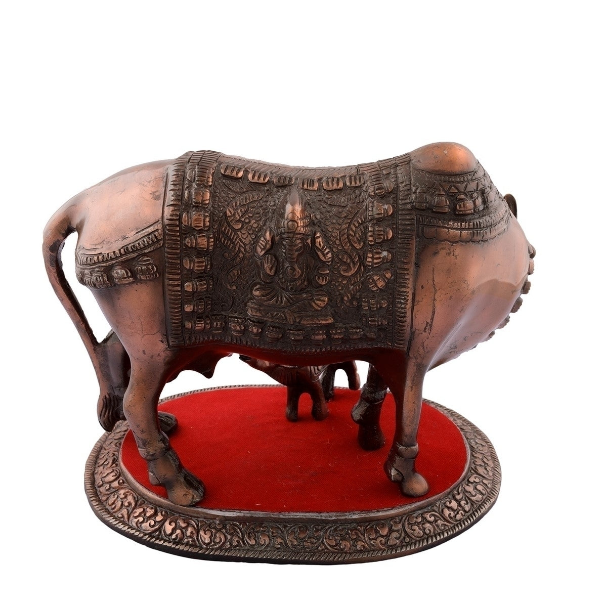 Kamdhenu Cow And Calf Calf Statue Animal Figurines 4