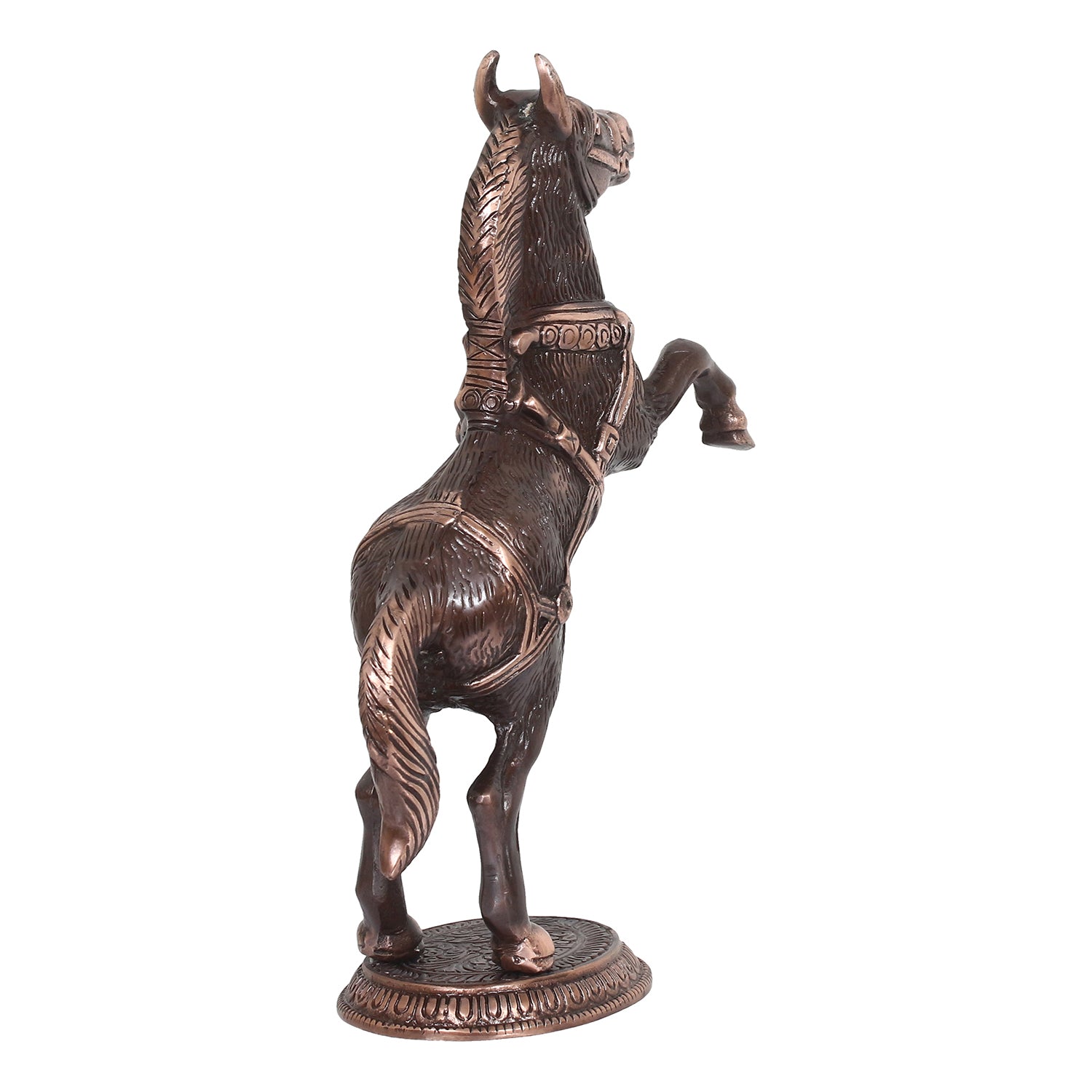 Decorative Jumping Horse Figurine Antique Showpiece 6