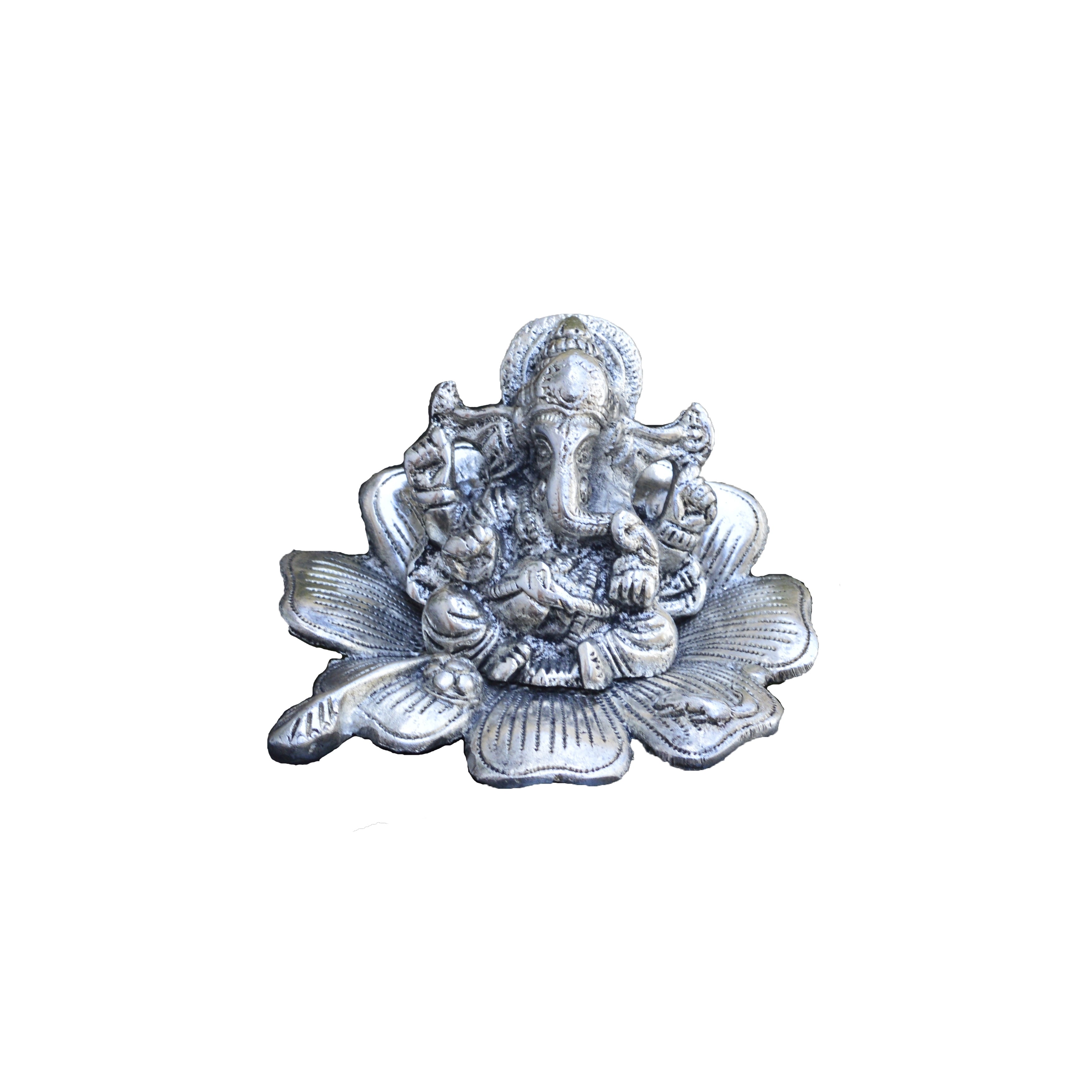 Lord Ganesha Statue on Flower 1