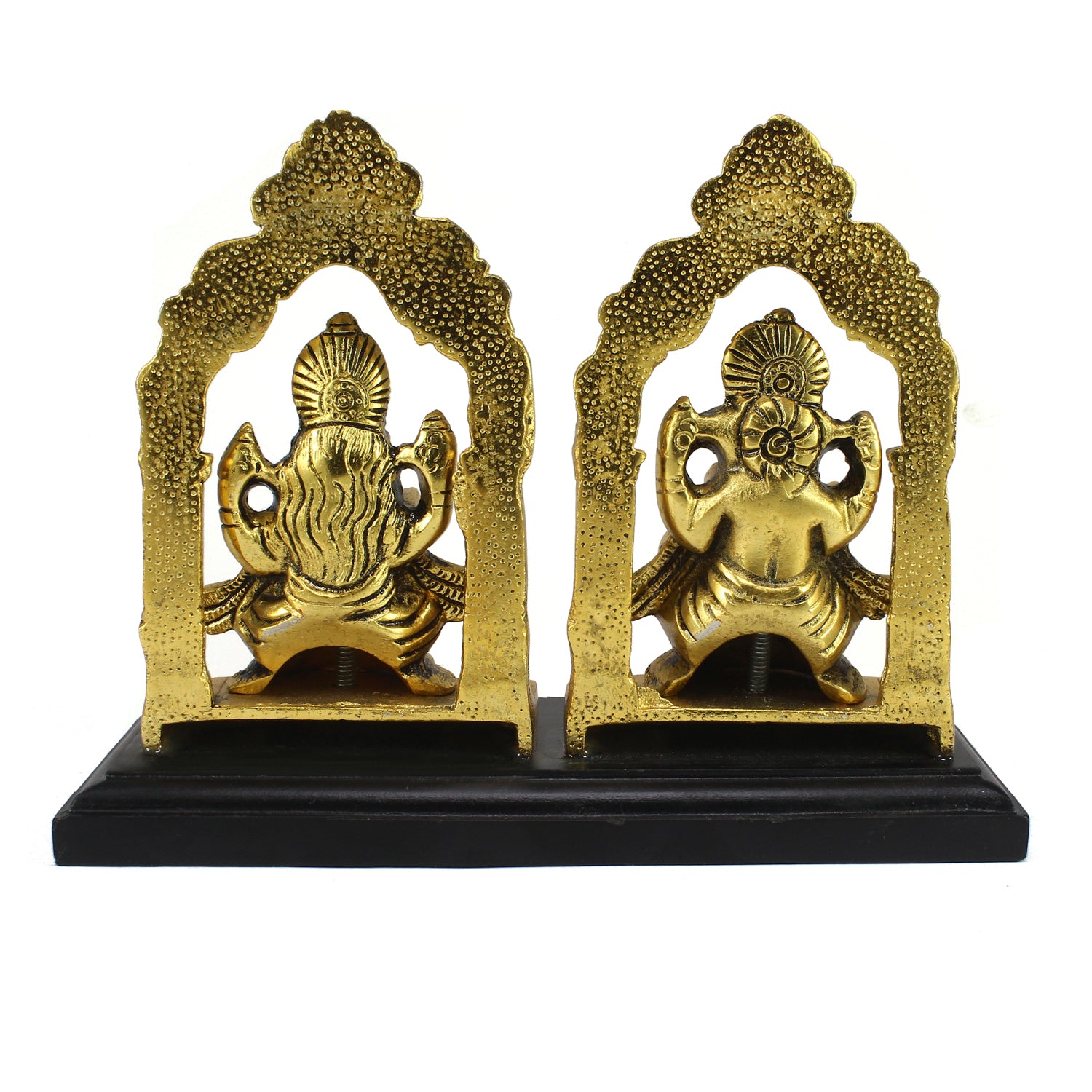Golden Metal Laxmi Ganesh Murti Religious Idols 5