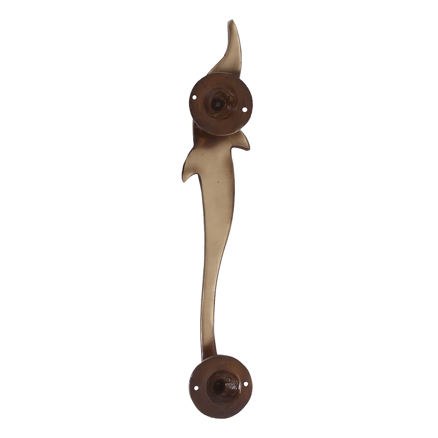 1 Pc Fish Shape Brass Door Handle 4
