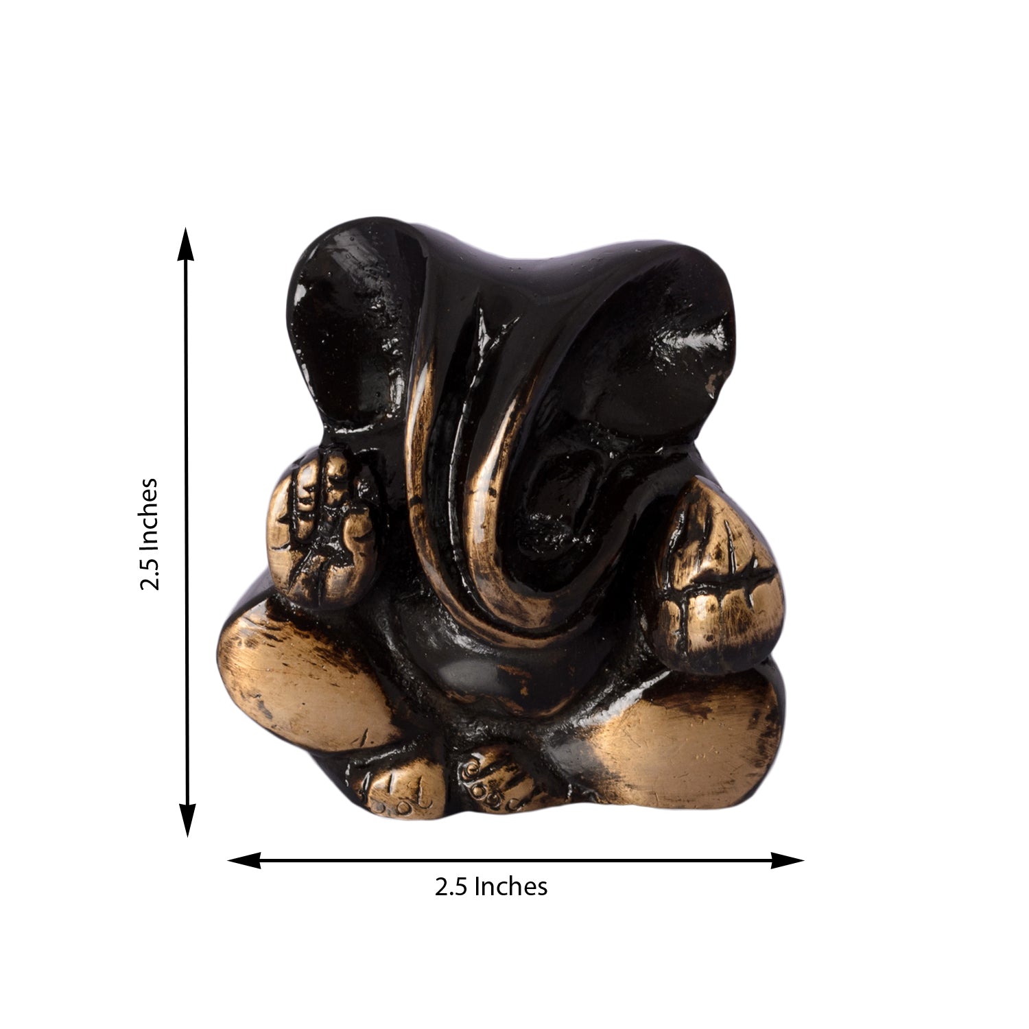Brass Diving Appu Lord Ganesha Idol For Home 2