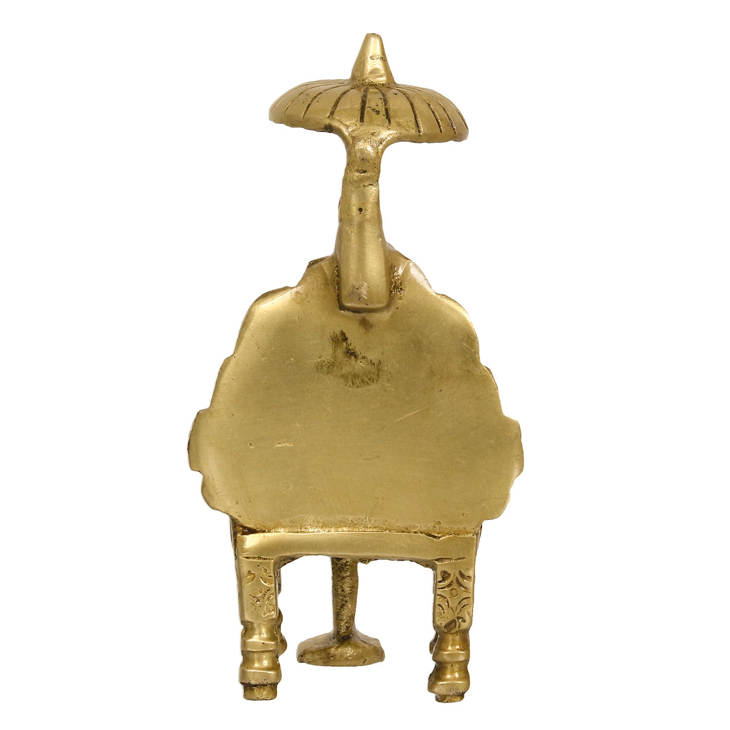 Golden Brass Blessing Shirdi Sai Baba Statue 6