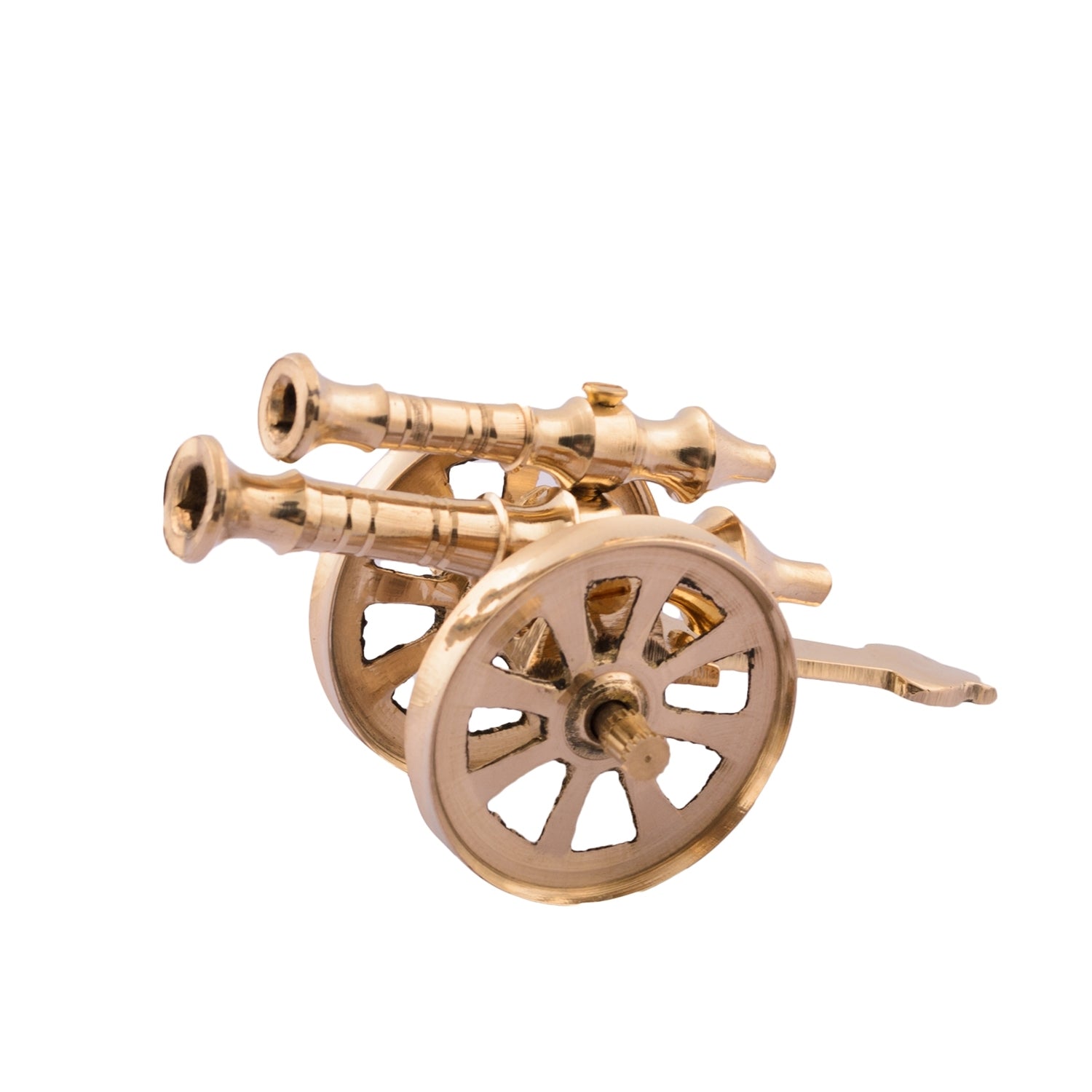 Gold Brass Decorative Cannon Showpiece for Home Décor 1