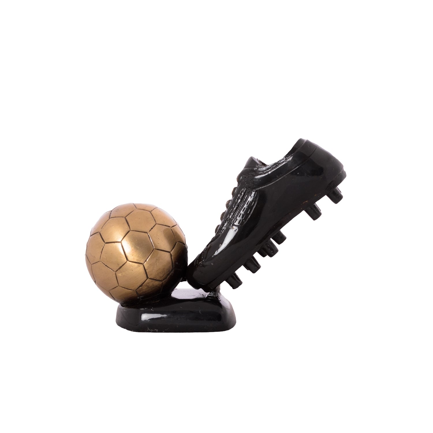Decorative Soccer Ball and Shoe Brass Tableware 3