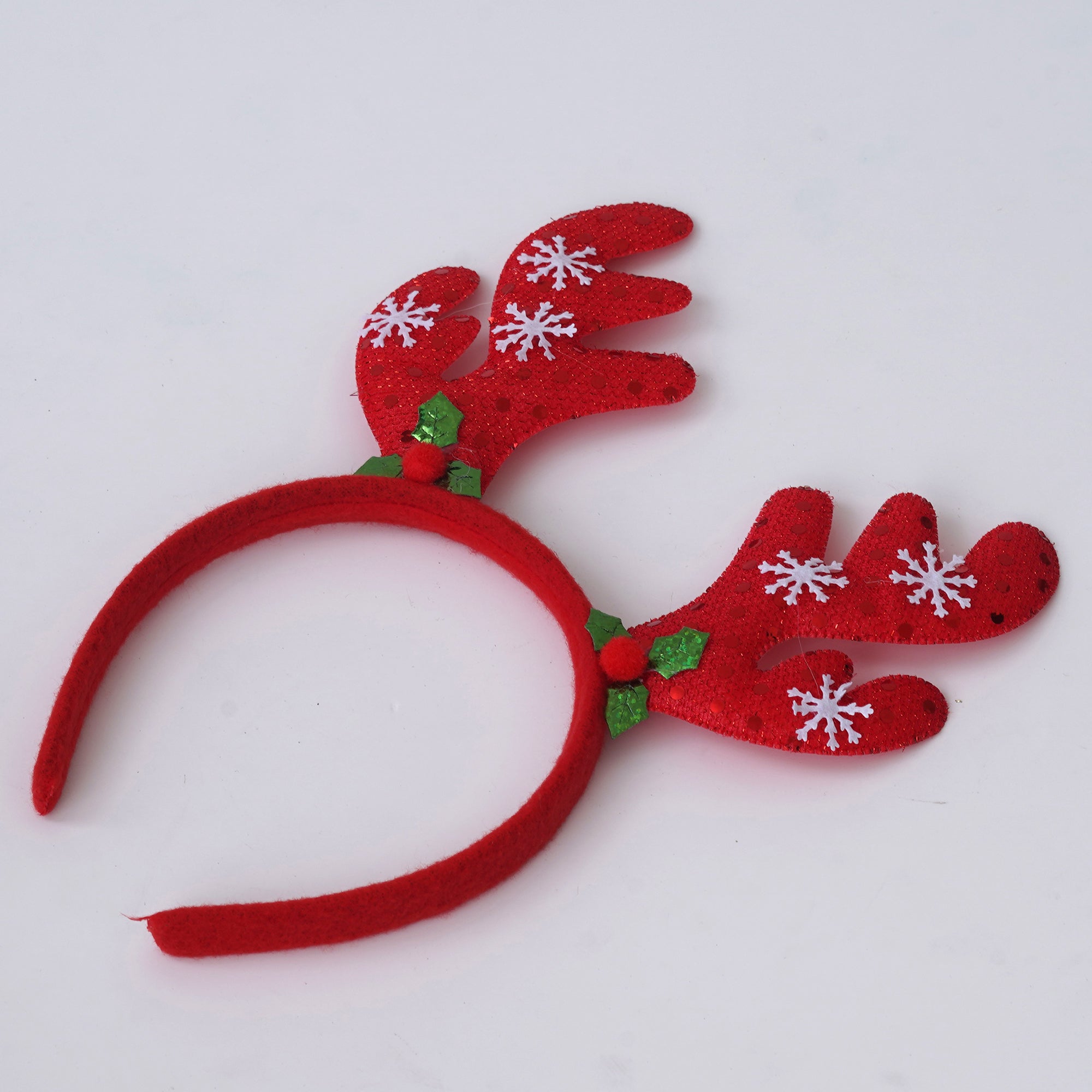 eCraftIndia Christmas Glitter Reindeer Antlers Headband  Deer Horn Hairband for Birthday, Christmas Party  Gift for Children, Girls 5