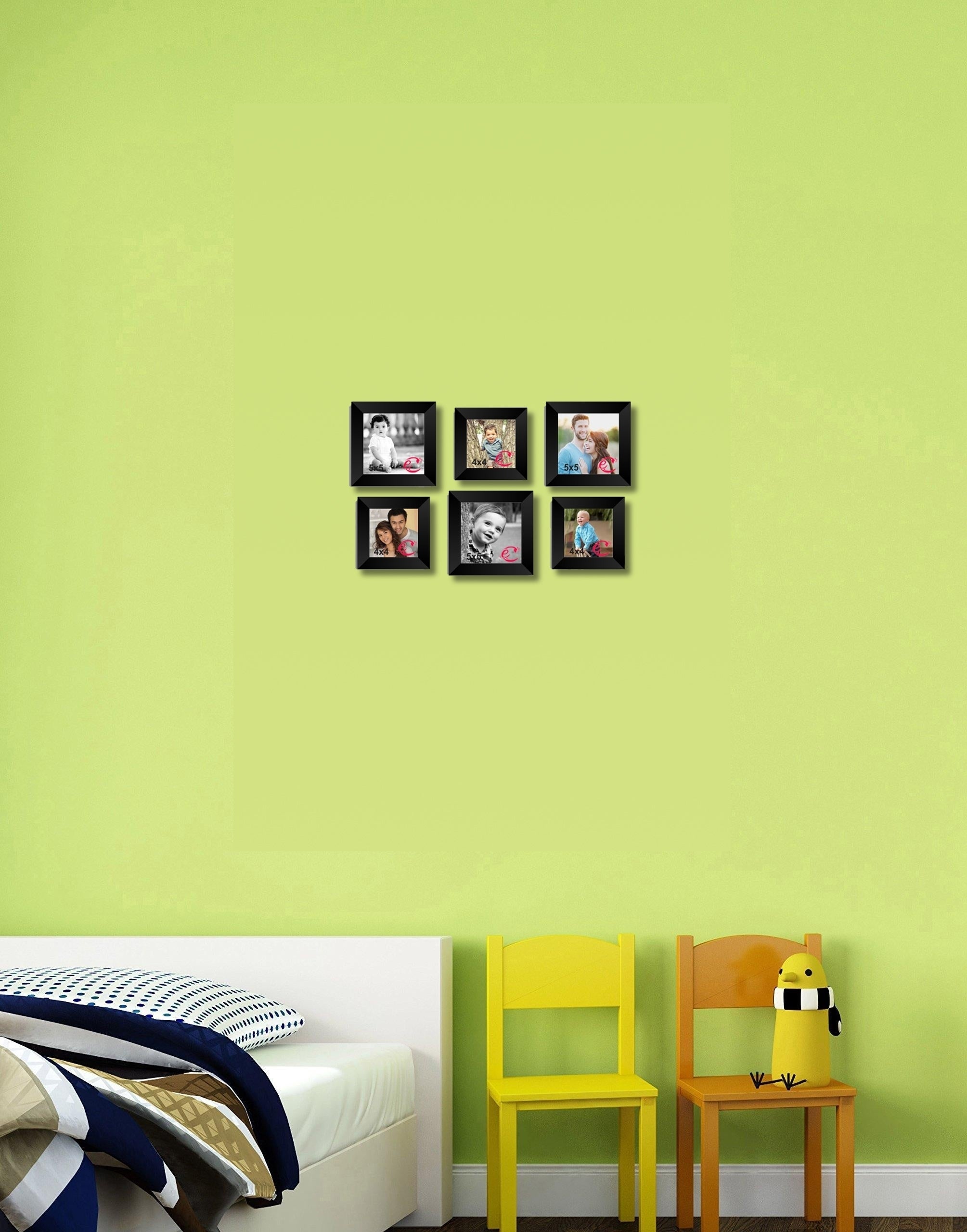 Memory Wall Collage Photo Frame Set of 6 individual photo frames 1