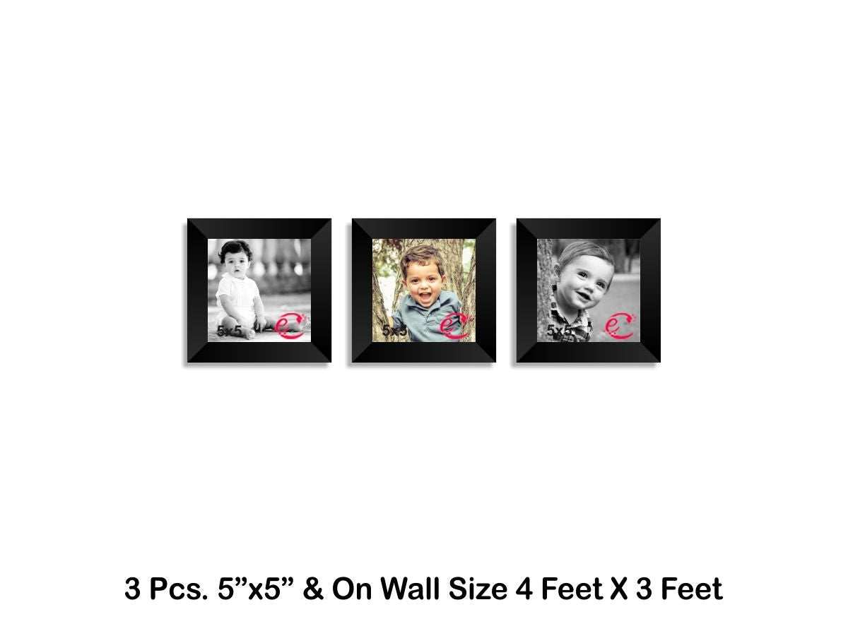 Memory Wall Collage Photo Frame Set of 3 individual photo frames 3