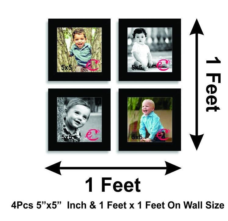 Memory Wall Collage Photo Frame Set of 4 individual photo frames 2