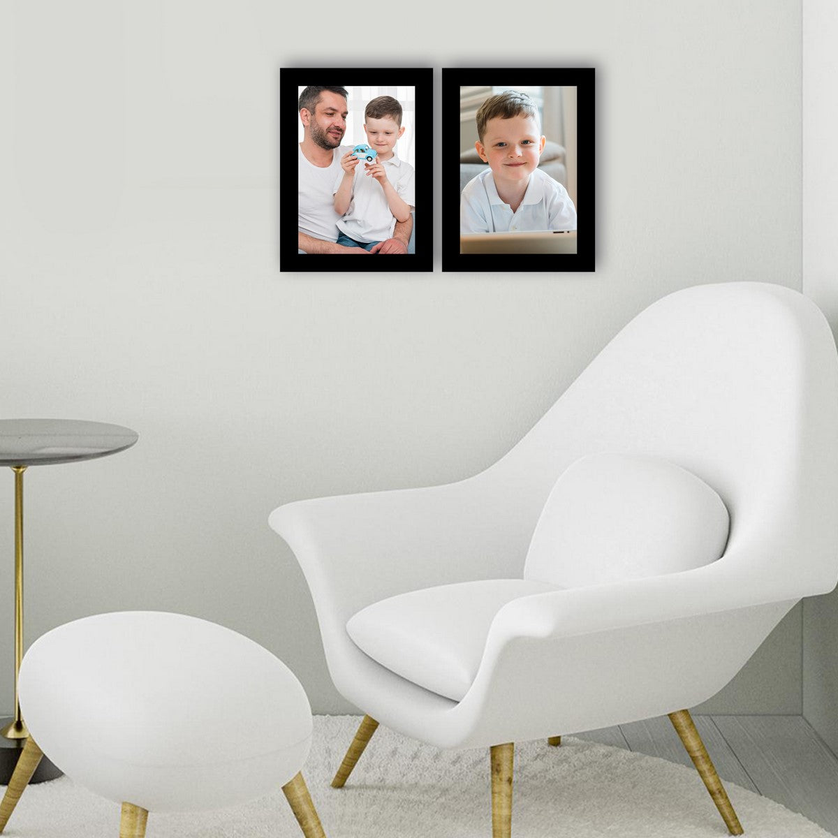 Memory Wall Collage Photo Frame - Set of 2 Photo Frames for 2 Photos of 6"x8" 2