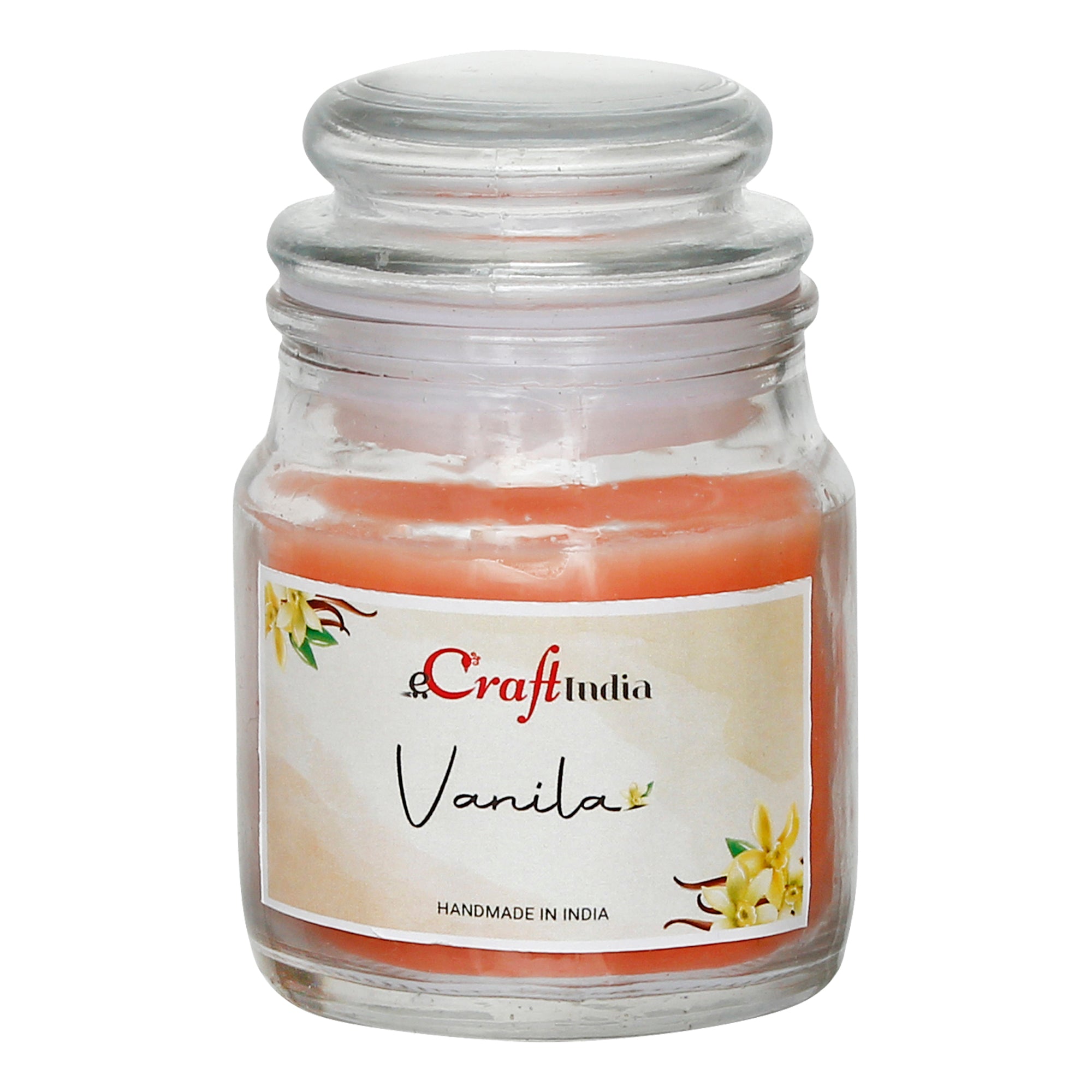 Vanilla Scented Jar Candle 2