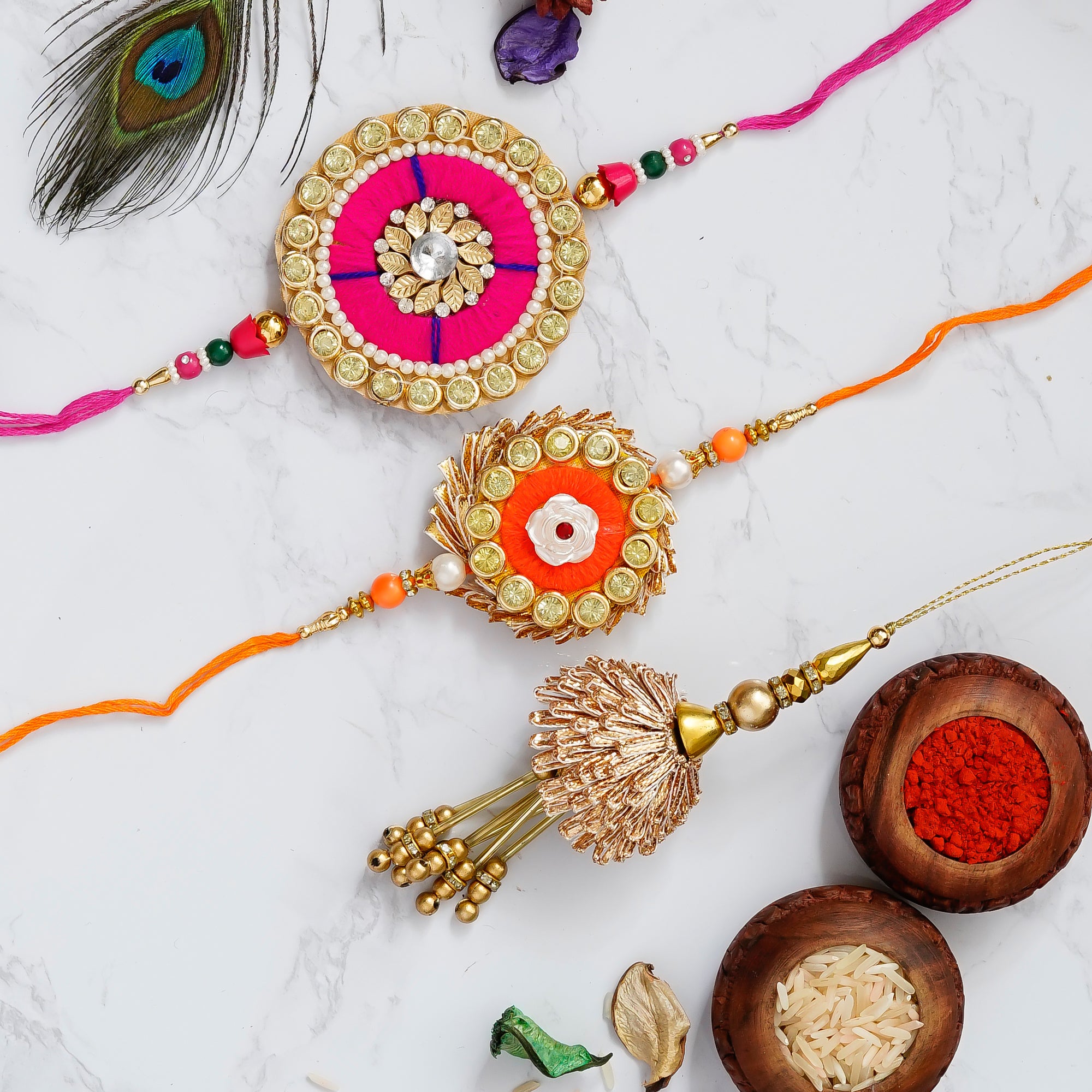 Pack of 3 Rakhis